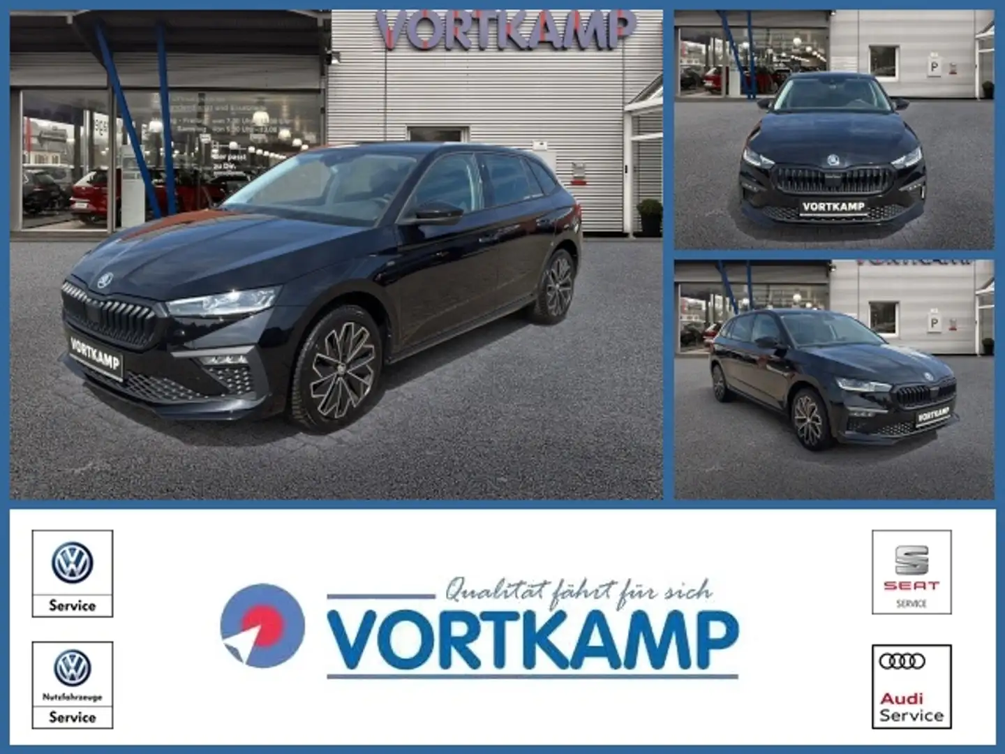 Skoda Scala Drive ACC/MatrixLED/Kamera/Keyless Zwart - 1