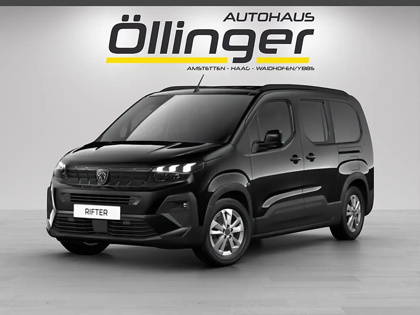 Peugeot Rifter Lang Diesel 130 Allure 6-Gang Schwarz - 1