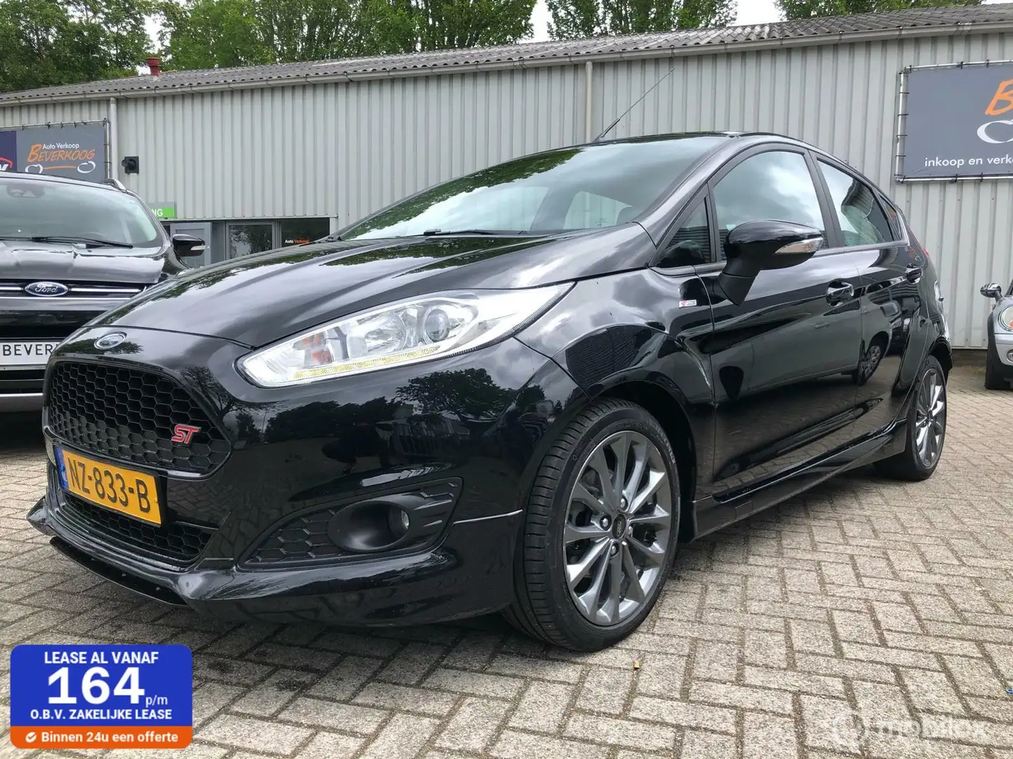 Ford Fiesta 1.0 ST EcoBoost Titanium 6/12 m garantie Noir - 1