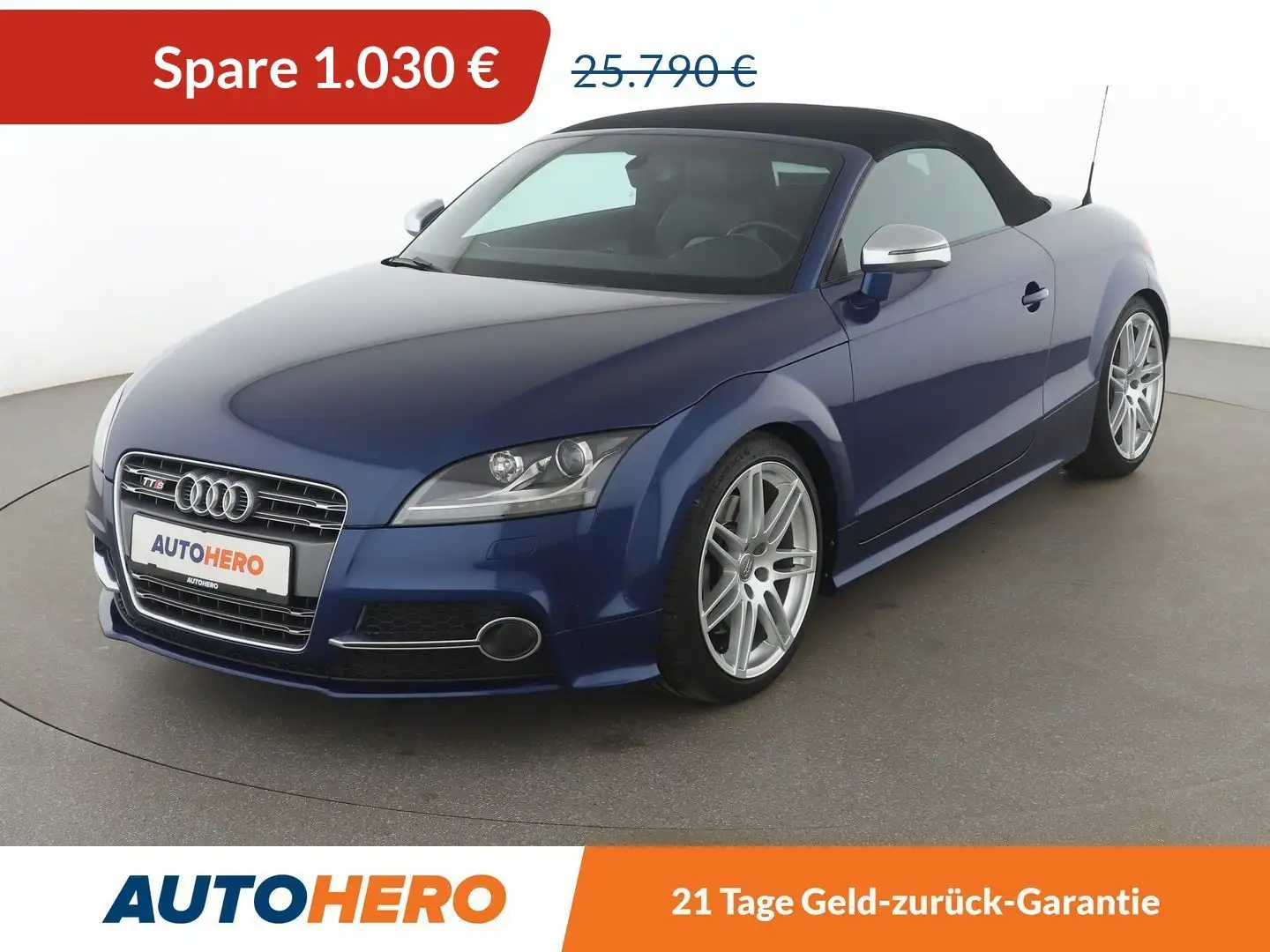 Audi TTS 2.0 TFSI quattro Roadster Aut.*NAVI*XENON*TEMPO* Blau - 1