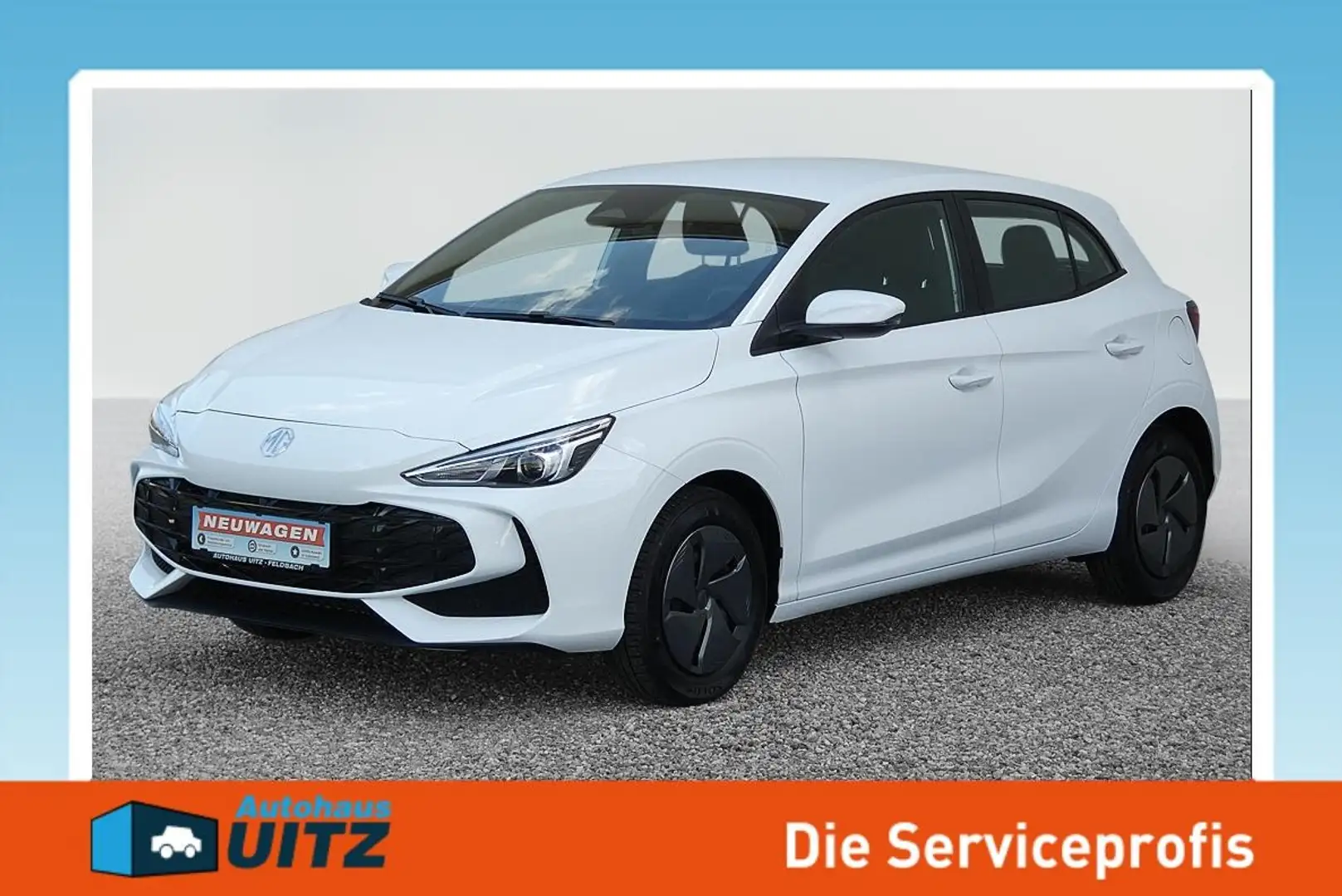 MG MG3 Select +ACC+RFK+Navi+Klima Weiß - 1