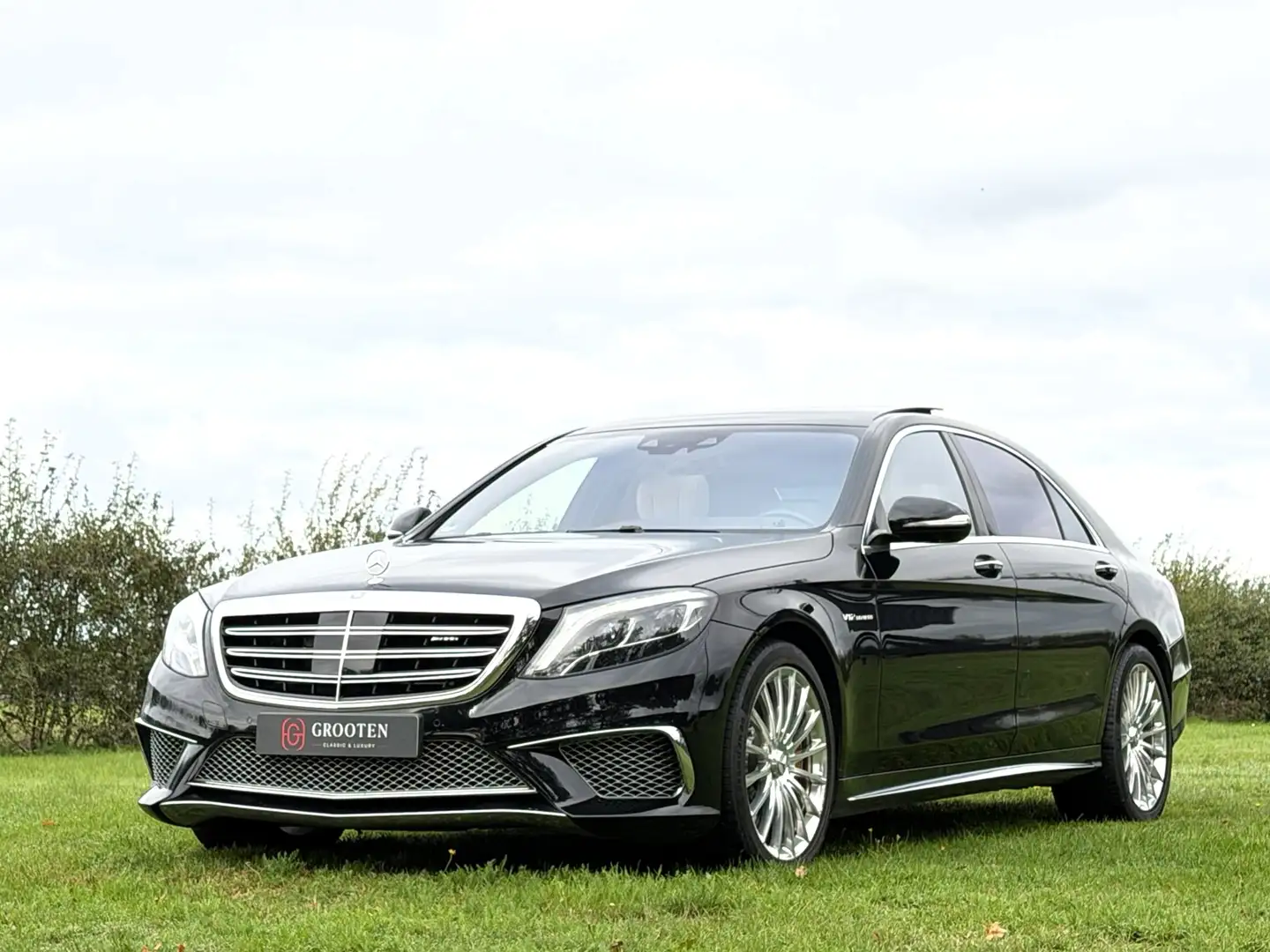 Mercedes-Benz S 65 AMG S Lang - Keramisch - Koelkast - Chauffeur - 64.000 Zwart - 2