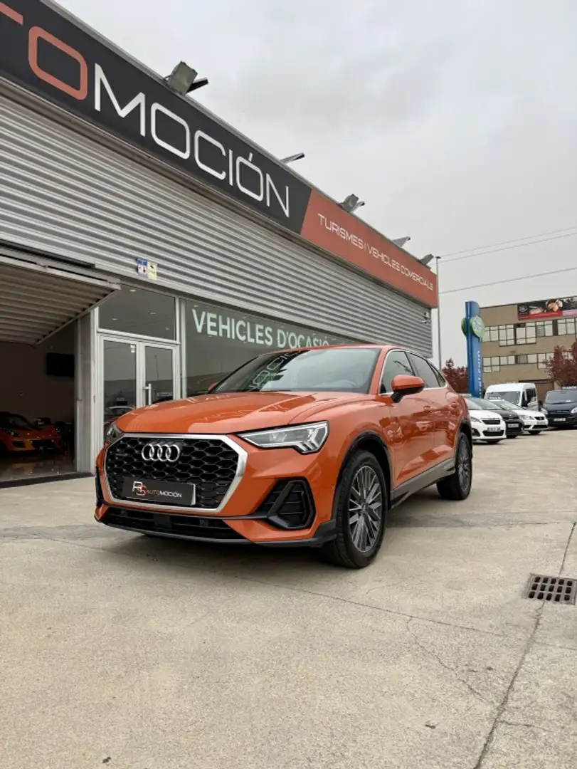 Audi Q3 40 TDI S line quattro S tronic 140kW Oranje - 1