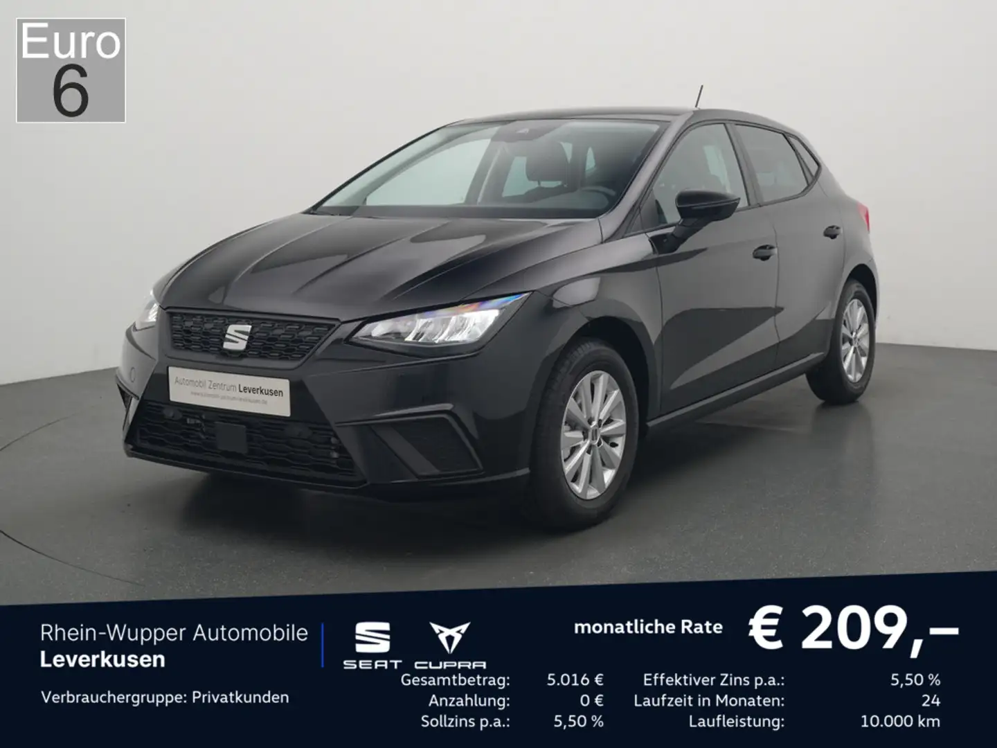 SEAT Ibiza TSI DSG Road Edition ACC NAVI VIRT LED Noir - 1