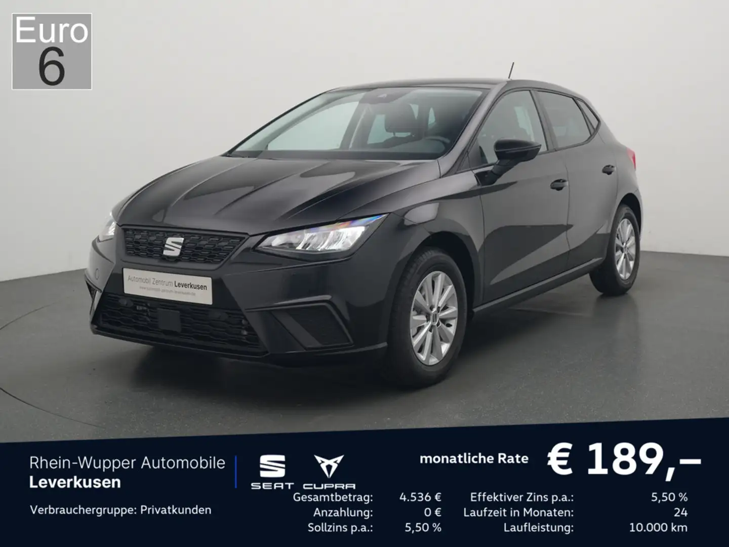 SEAT Ibiza TSI DSG Road Edition ACC NAVI VIRT LED Schwarz - 1