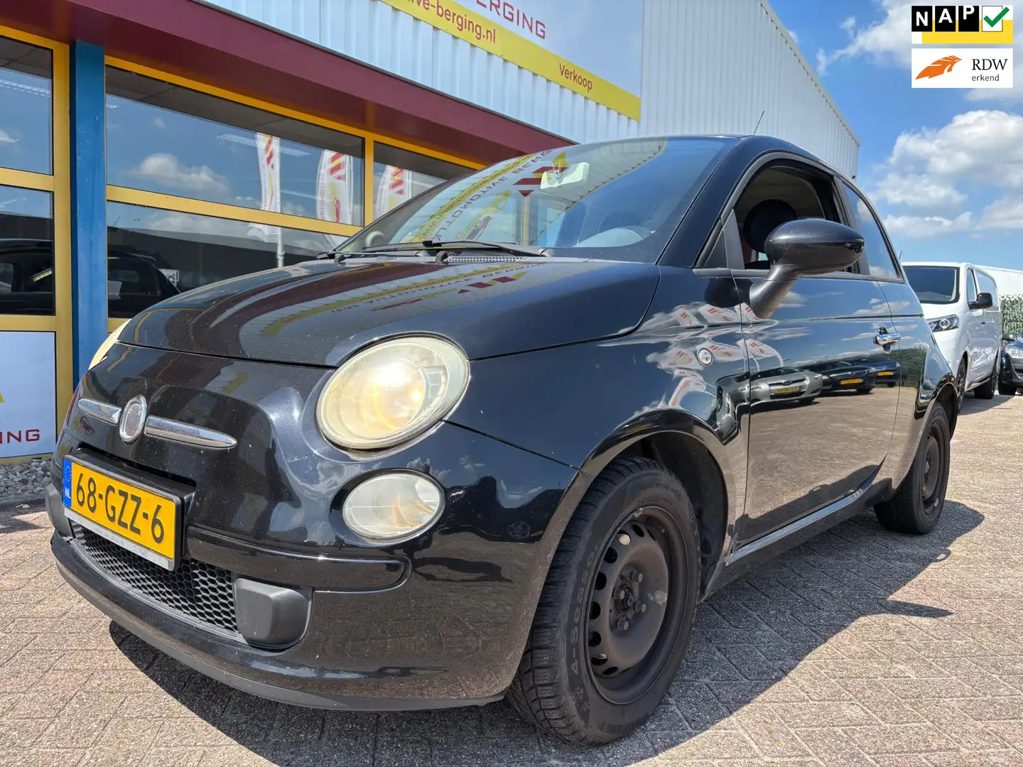 Fiat 500 1.4-16V Sport Zwart - 1