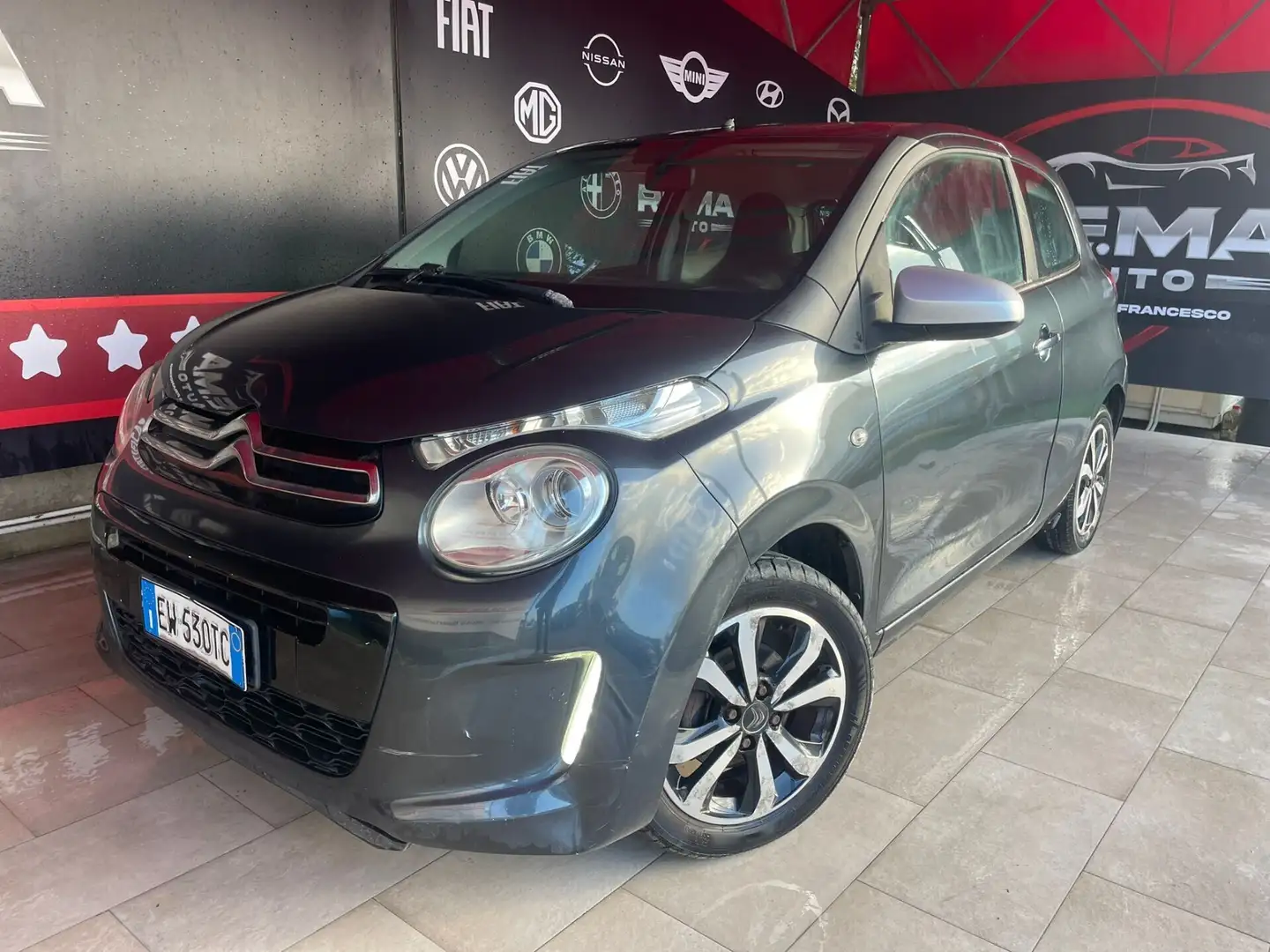 Citroen C1 VTi 68 3 porte Shine Grigio - 2