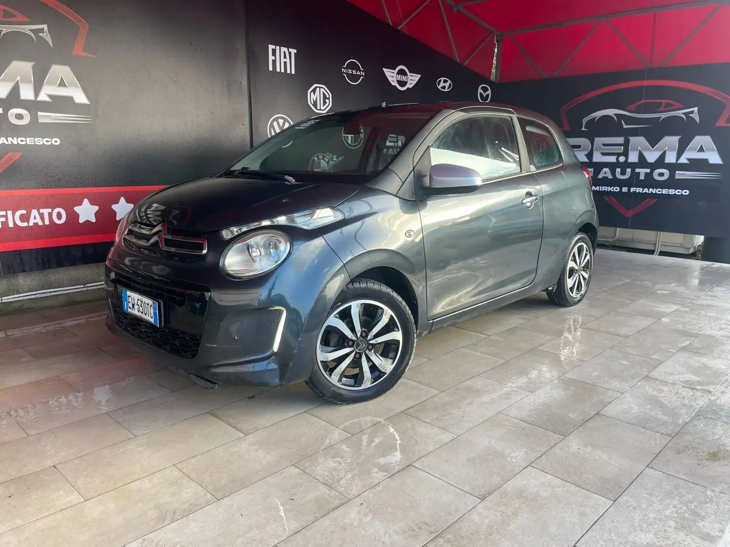 Citroen C1 VTi 68 3 porte Shine Grigio - 1