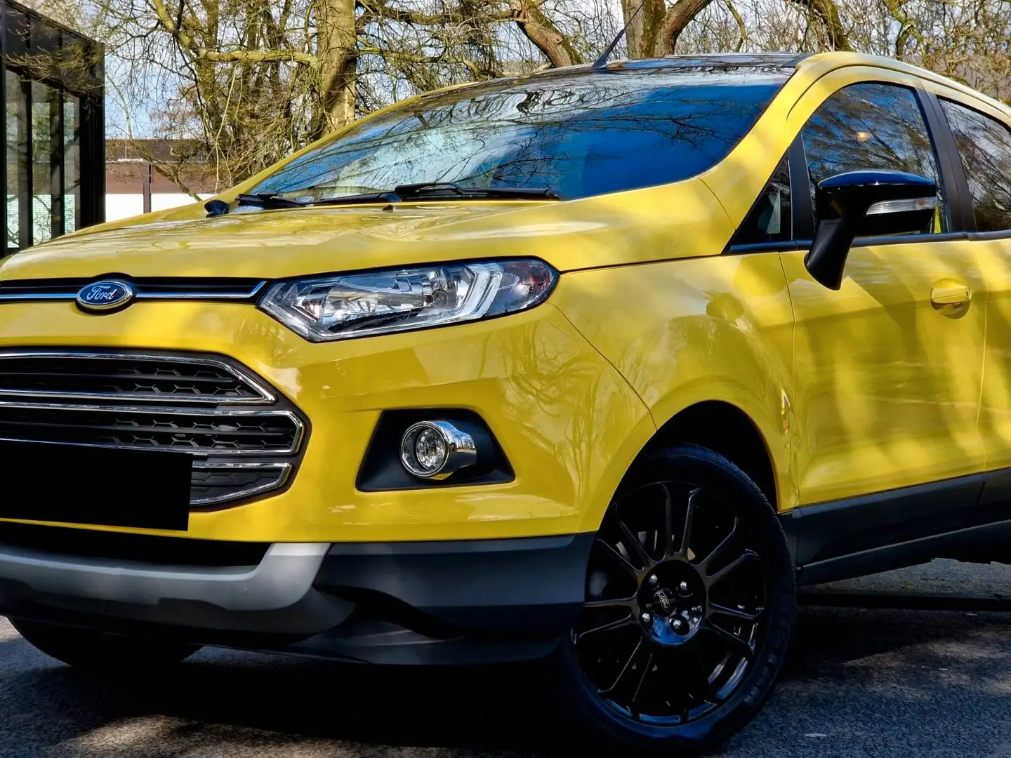 Ford EcoSport Titanium Klima Sitzheizung Tempo Yellow - 2