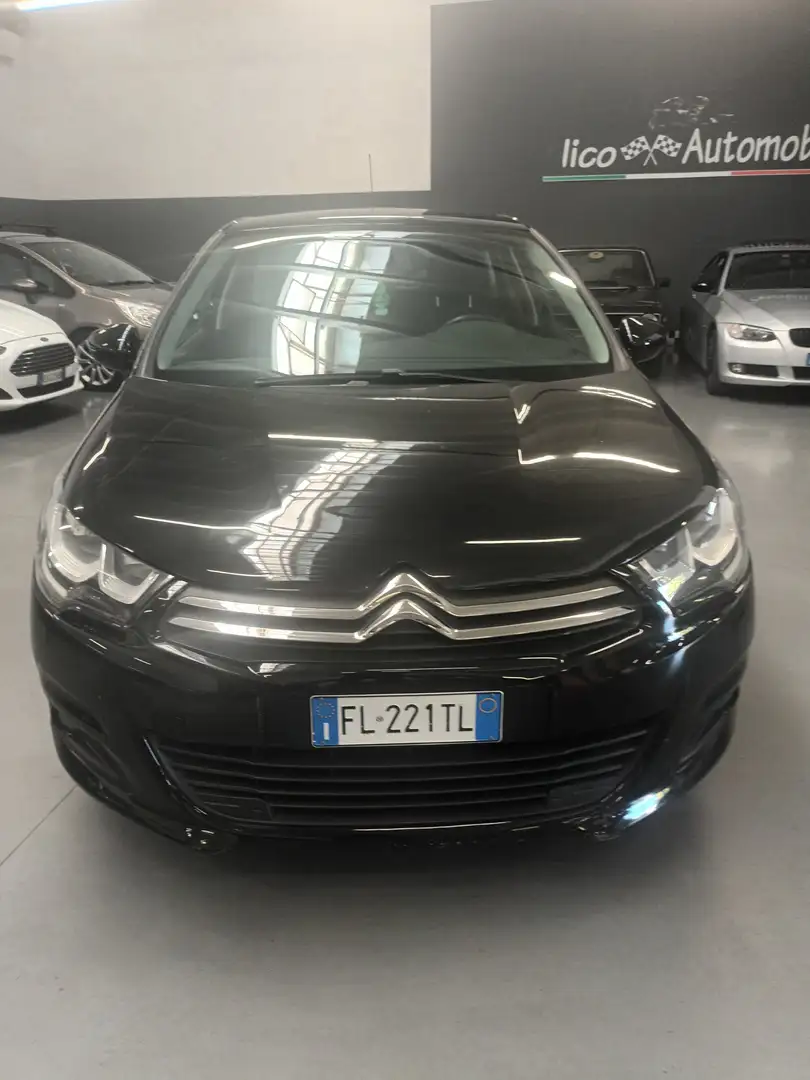 Citroen C4 C4 II 2016 1.6 bluehdi Feel 100cv Nero - 1