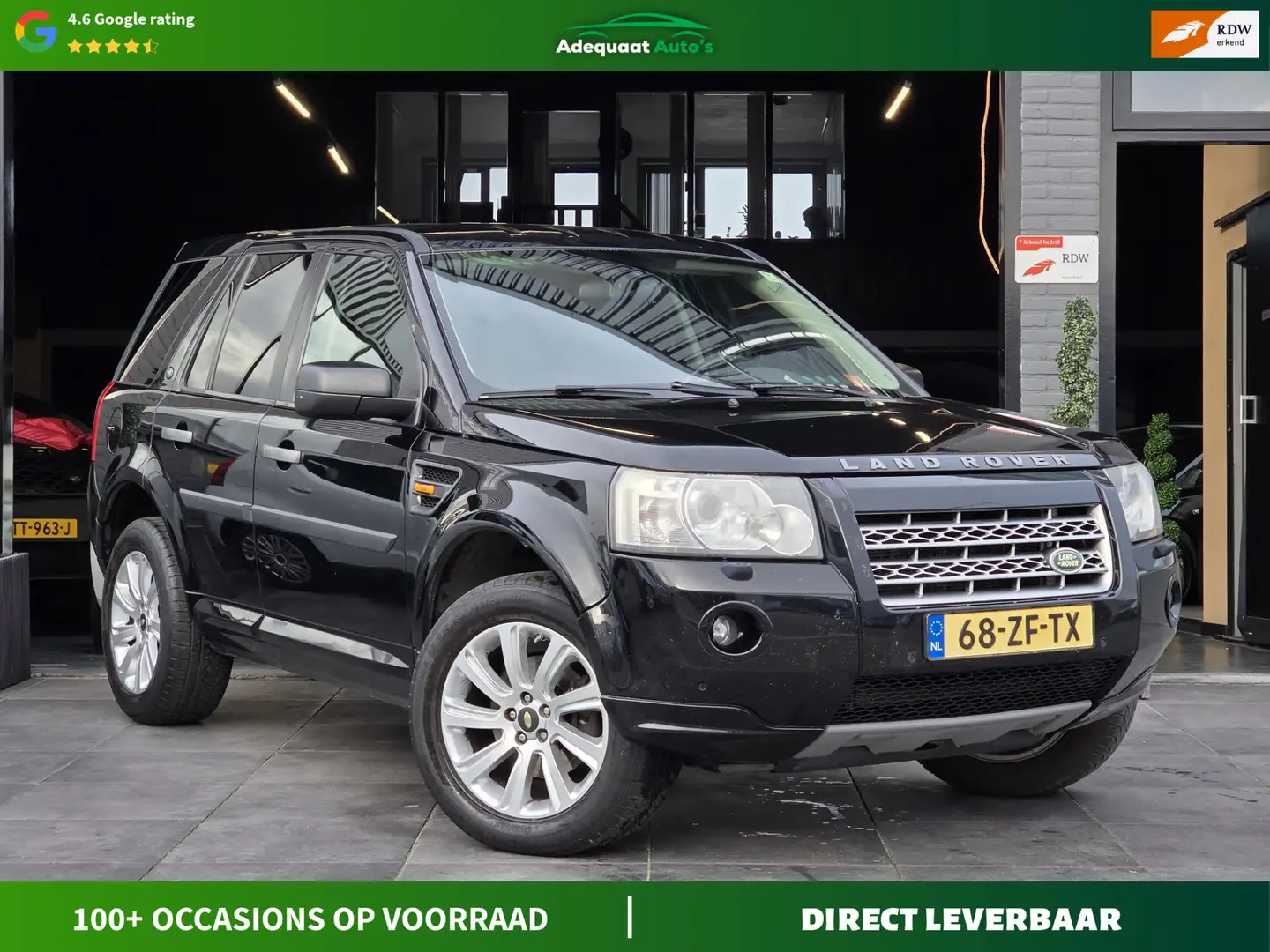 Land Rover Freelander 3.2 i6 HSE|Trekhaak|Cruise|PDC|APK|NAP Zwart - 1