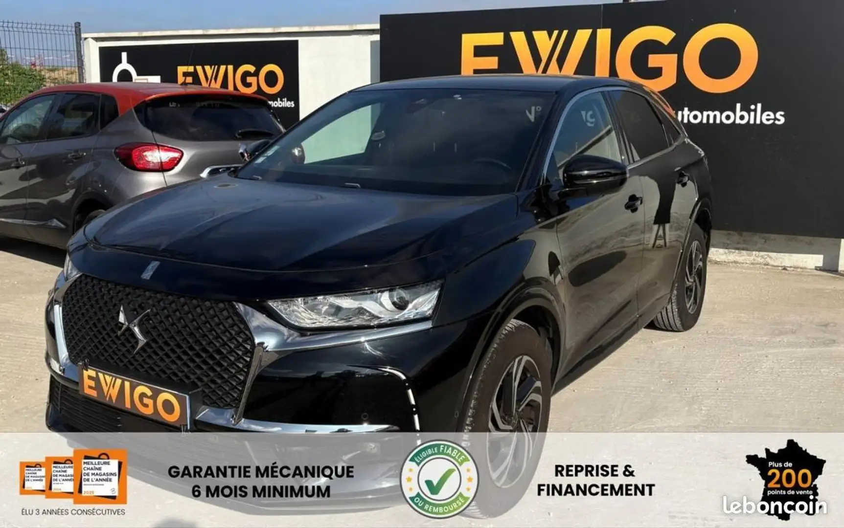DS Automobiles DS 7 Crossback 1.5 BLUEHDI 130 CHIC BVA Noir - 1