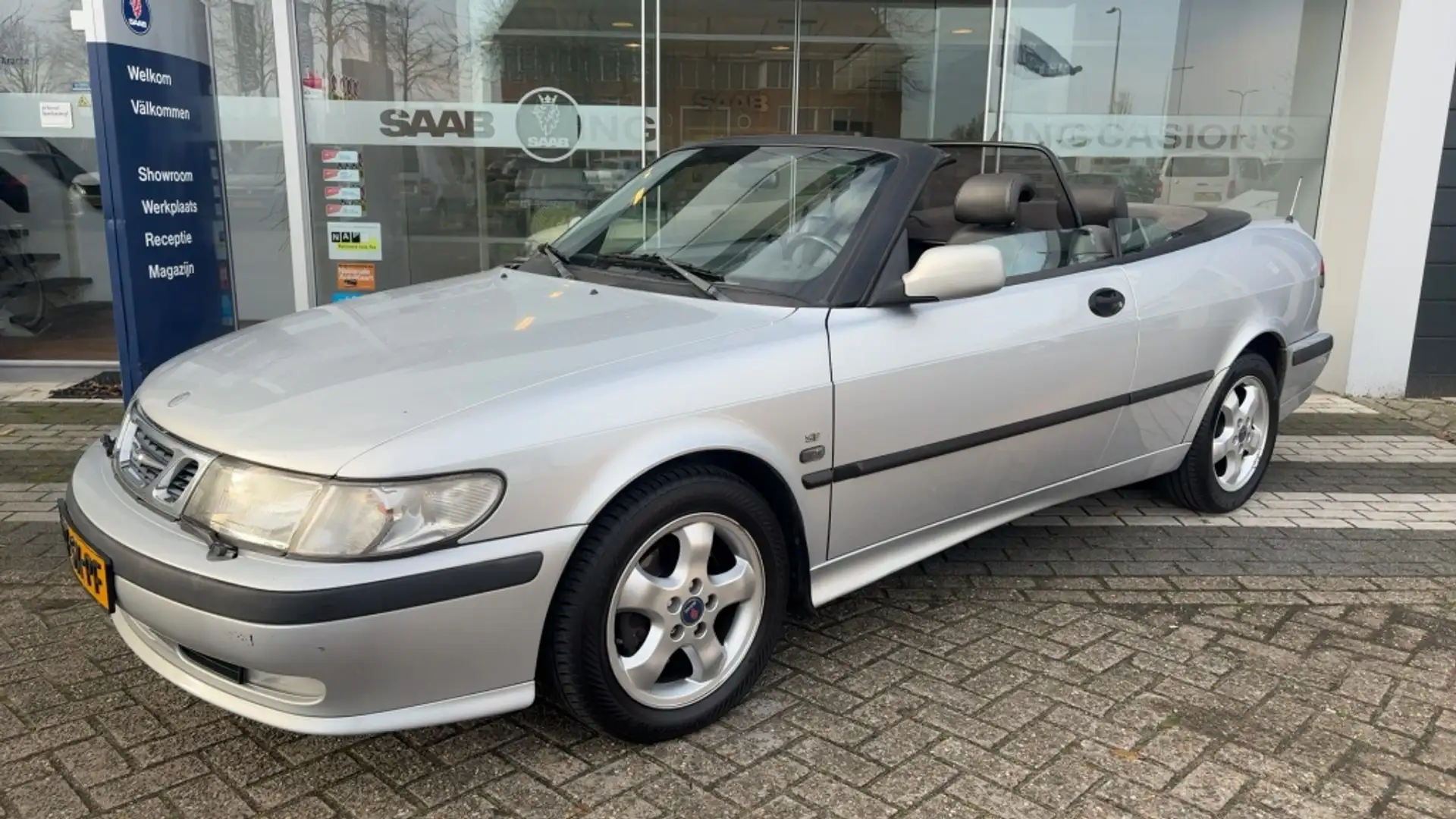 Saab 9-3 Cabrio 2.0t S Grijs - 1