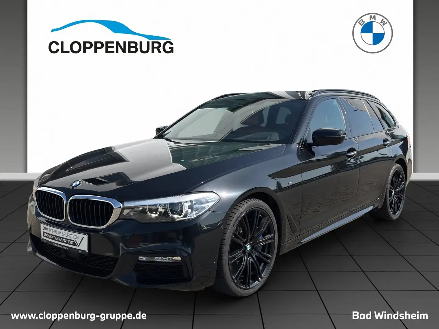 BMW 540 d xDrive Touring M Sportpaket Head-Up HiFi Zwart - 1