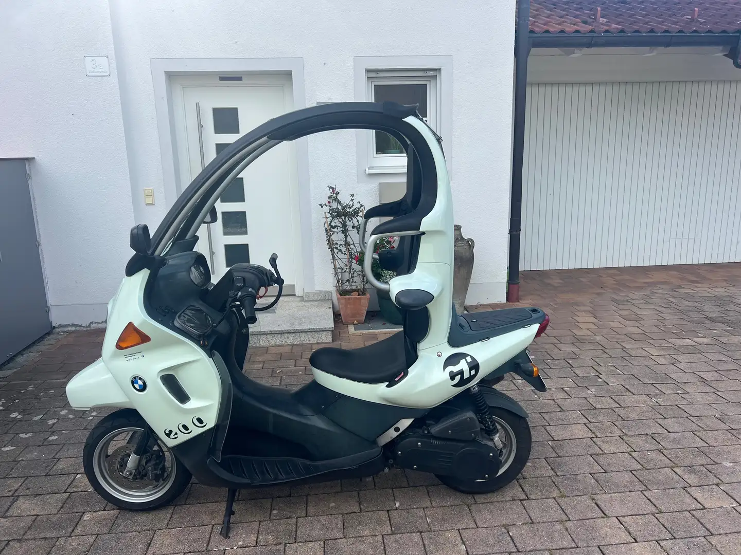 BMW C1 200 ABS Jade Blanc - 1