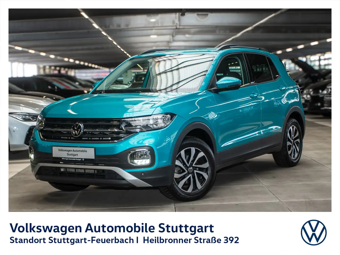 Volkswagen T-Cross 1.0 TSI Active Navi Kamera Blau - 2