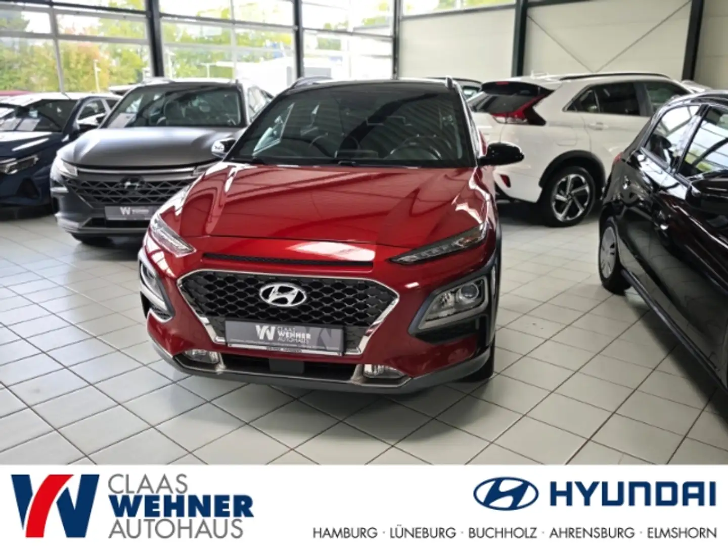 Hyundai KONA HYUNDAI (MJ19) 1.6 T-Gdi DCT 4WD STYLE (RED) navig Rot - 1