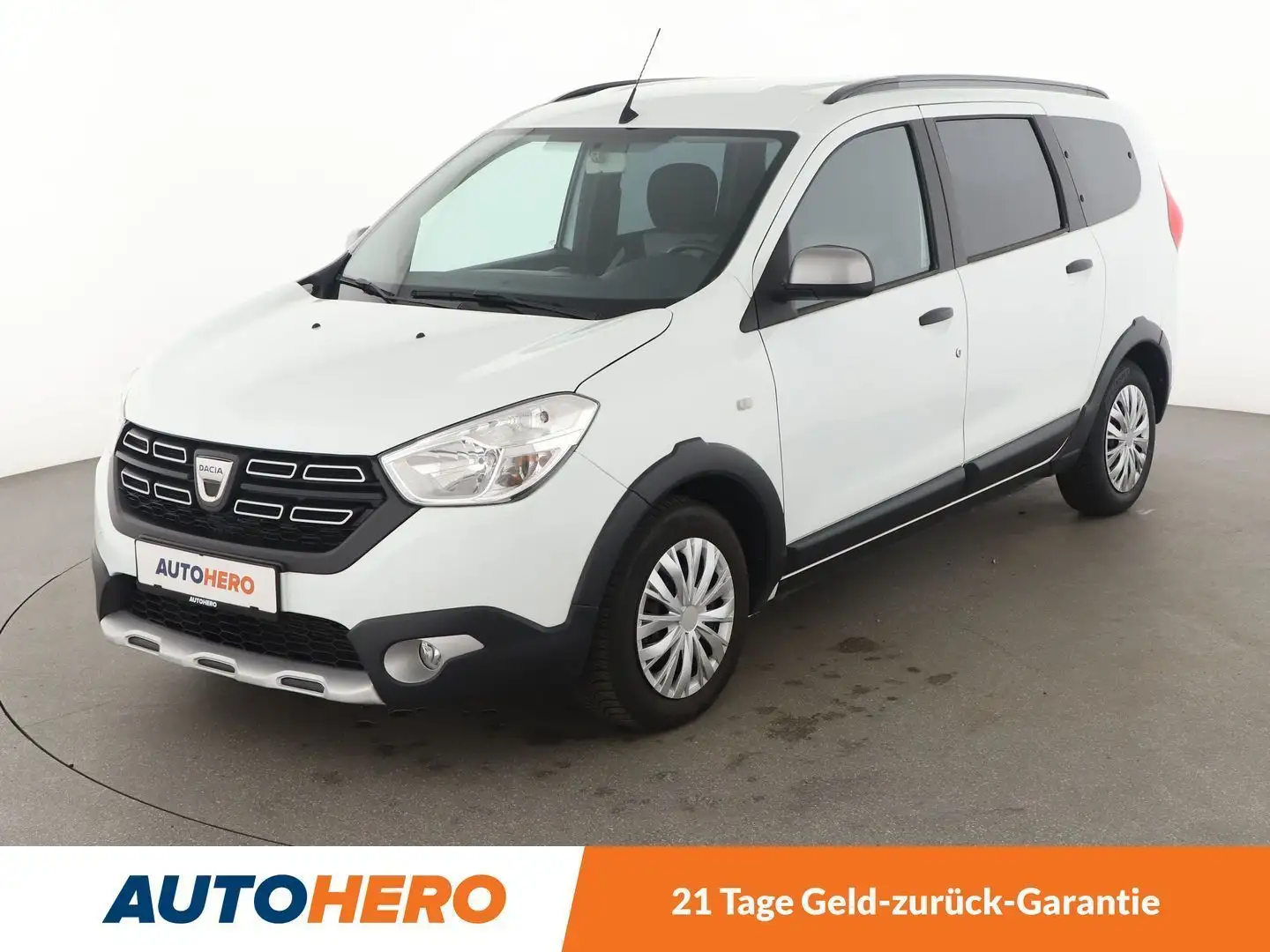 Dacia Lodgy 1.5 Blue dCi Stepway*NAVI*TEMPO*PDC*SHZ*KLIMA* Weiß - 1