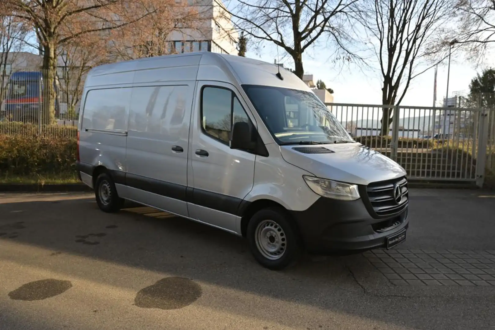 Mercedes-Benz Sprinter 315 CDI KA HD Mittel Klima 3-Sitze Kamera Silber - 2