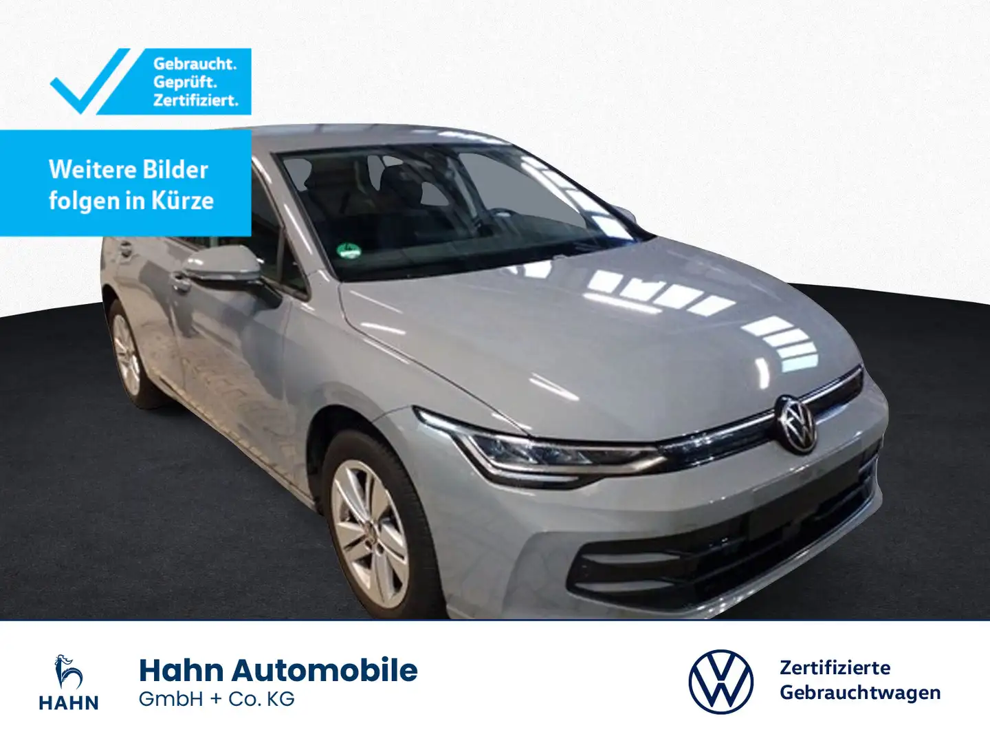 Volkswagen Golf VIII 1.5eTSI DSG Life ACC App Cam LED SHZ Grau - 1
