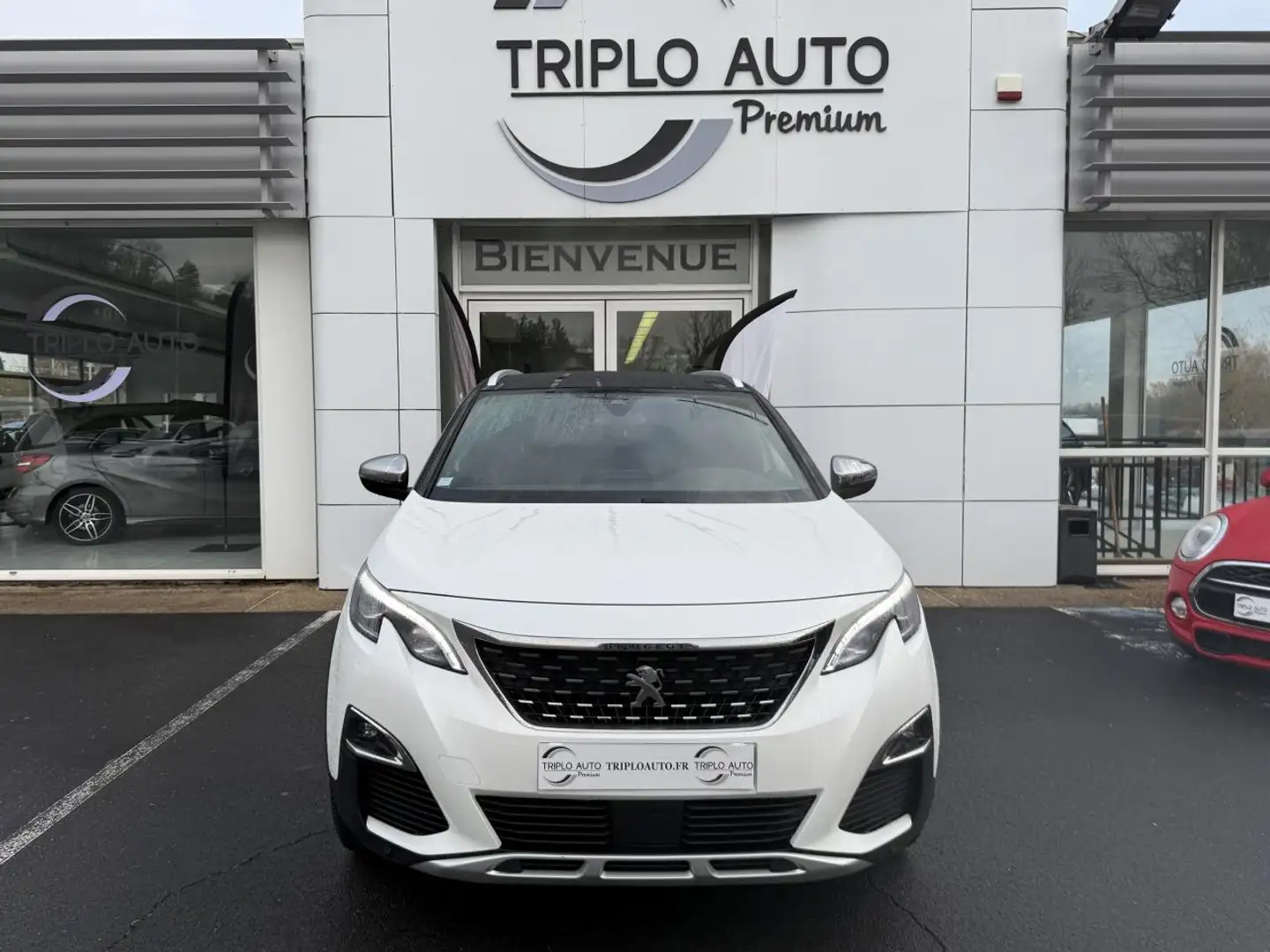 Peugeot 5008 2.0 BlueHDi - 180 - BV EAT8 GT Line GPS + CAMERA AR + CARPLAY Blanc - 2