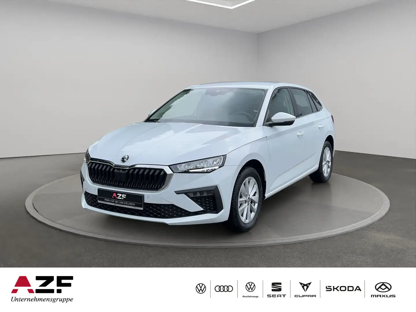 Skoda Scala Selection 1.0 TSI DSG ACC + RFK + PDC Weiß - 1