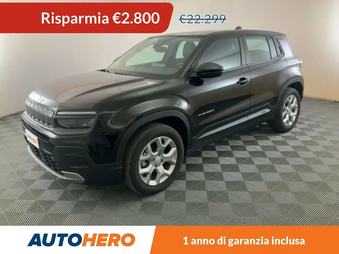 Jeep Avenger 1.2 T-GDI Altitude 100 CV Nero - 1