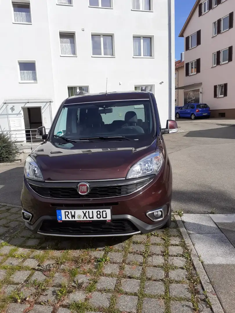 Fiat Doblo 1.616VLounge LangzeitmieteMietkaufRatenzahlung Mgl Rouge - 1