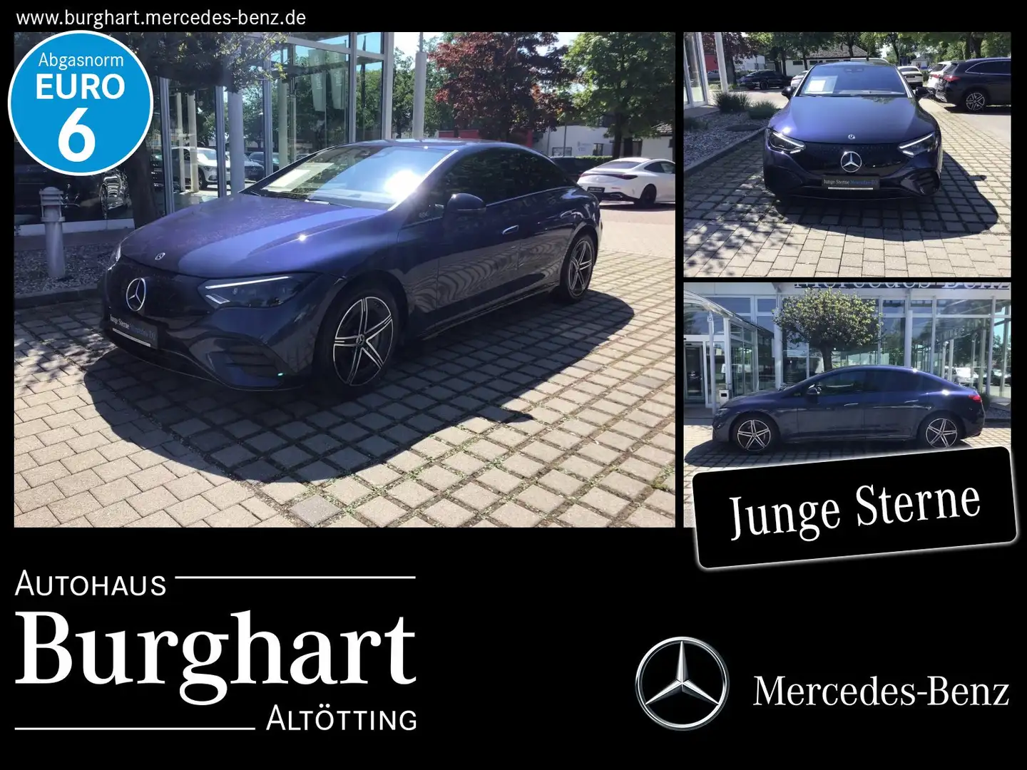 Mercedes-Benz EQE 350 EQE 350 Edition AMG Line Night/Hinterachslenkung Bleu - 1
