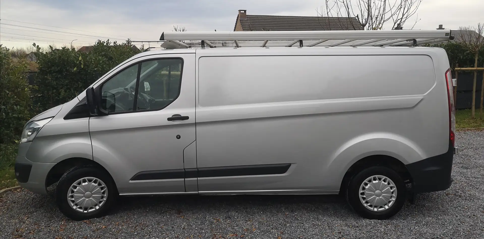 Ford Transit Custom 2198 CC Diesel long chassis L2 H1 Gris - 2