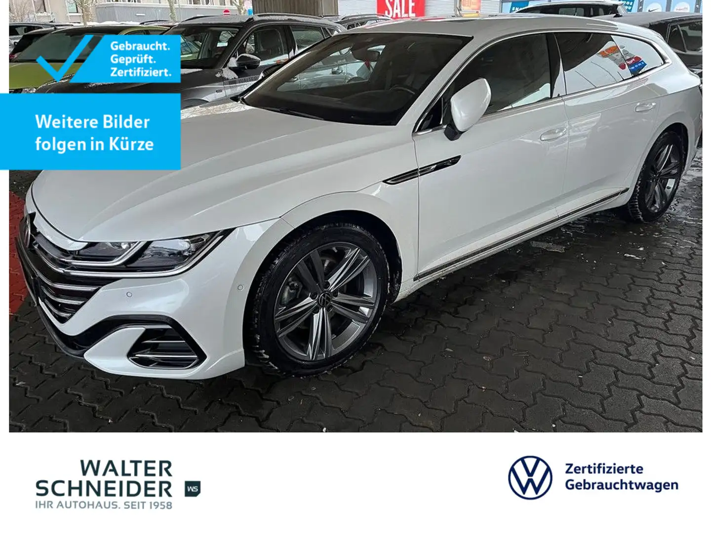 Volkswagen Arteon 2.0 TDI DSG R-Line Navi LE Weiß - 1