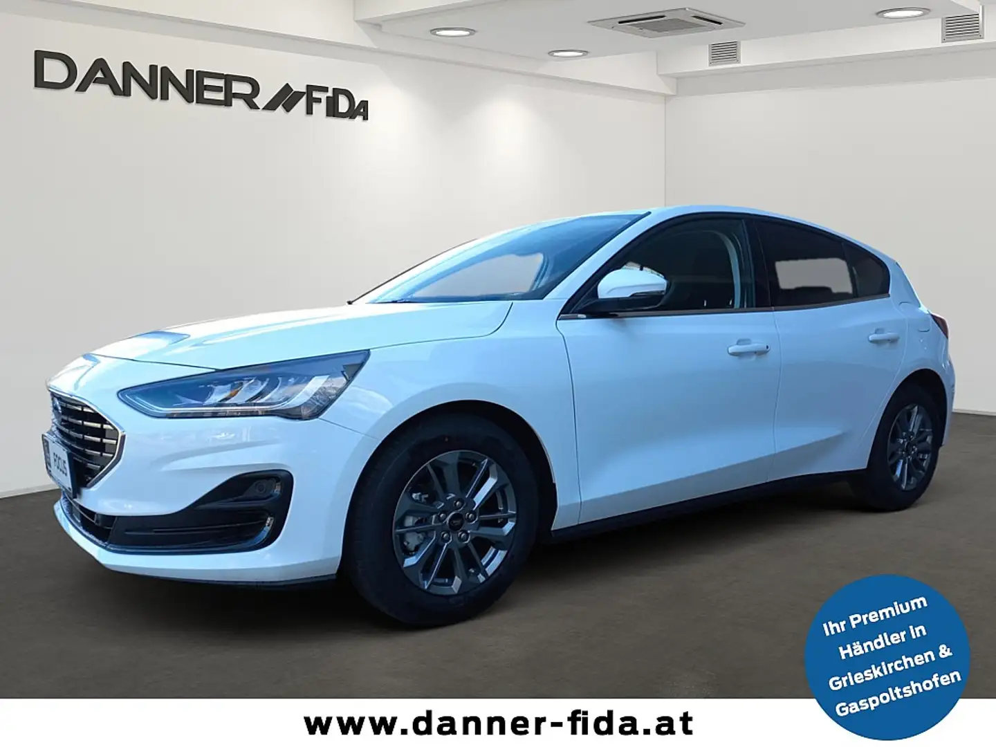 Ford Focus TITANIUM EDITION 5tg. 125 PS EcoBoost/Benzin Mi... Weiß - 1