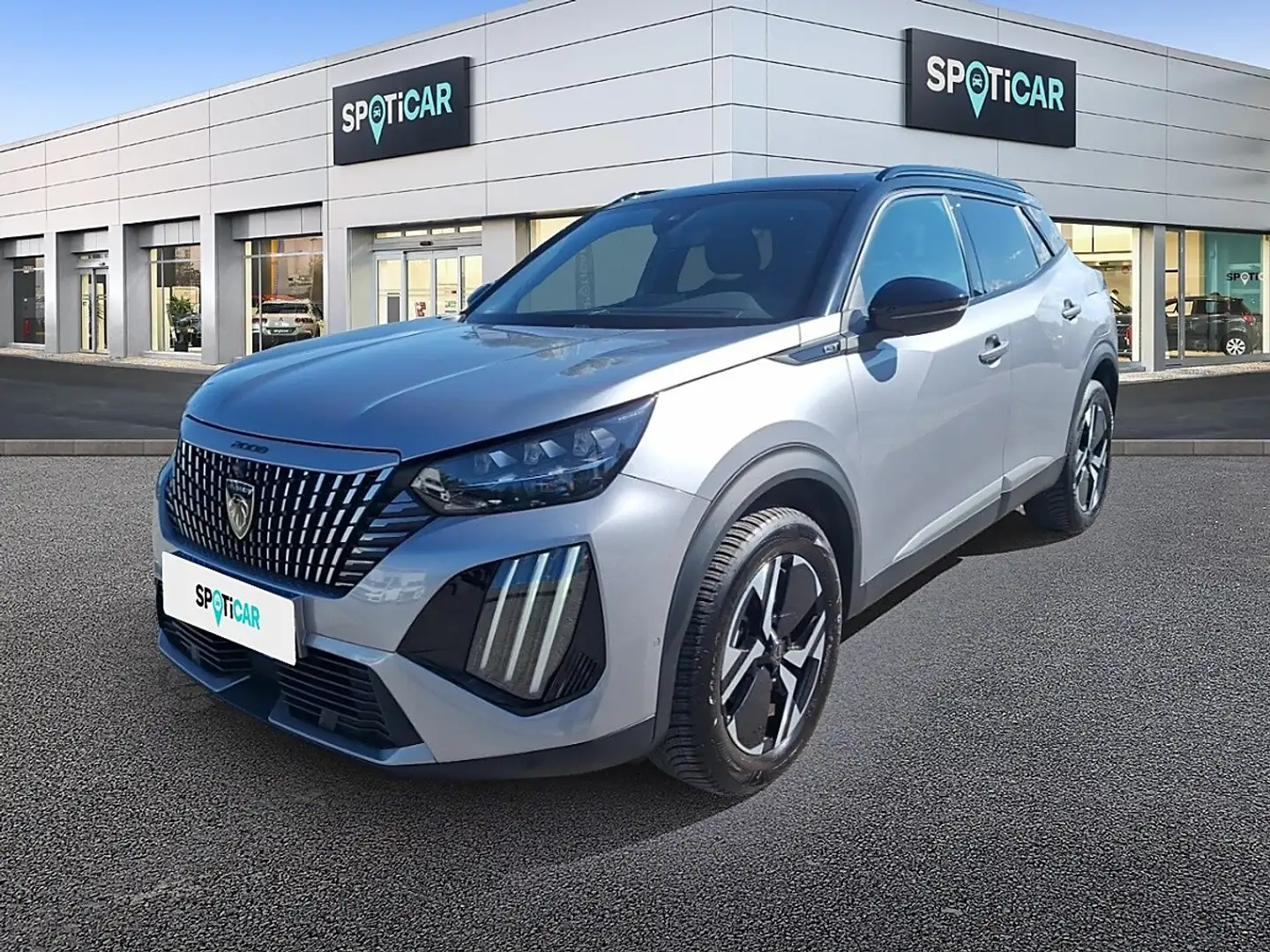 Peugeot 2008 GT PT 130 EAT8 Silber - 1