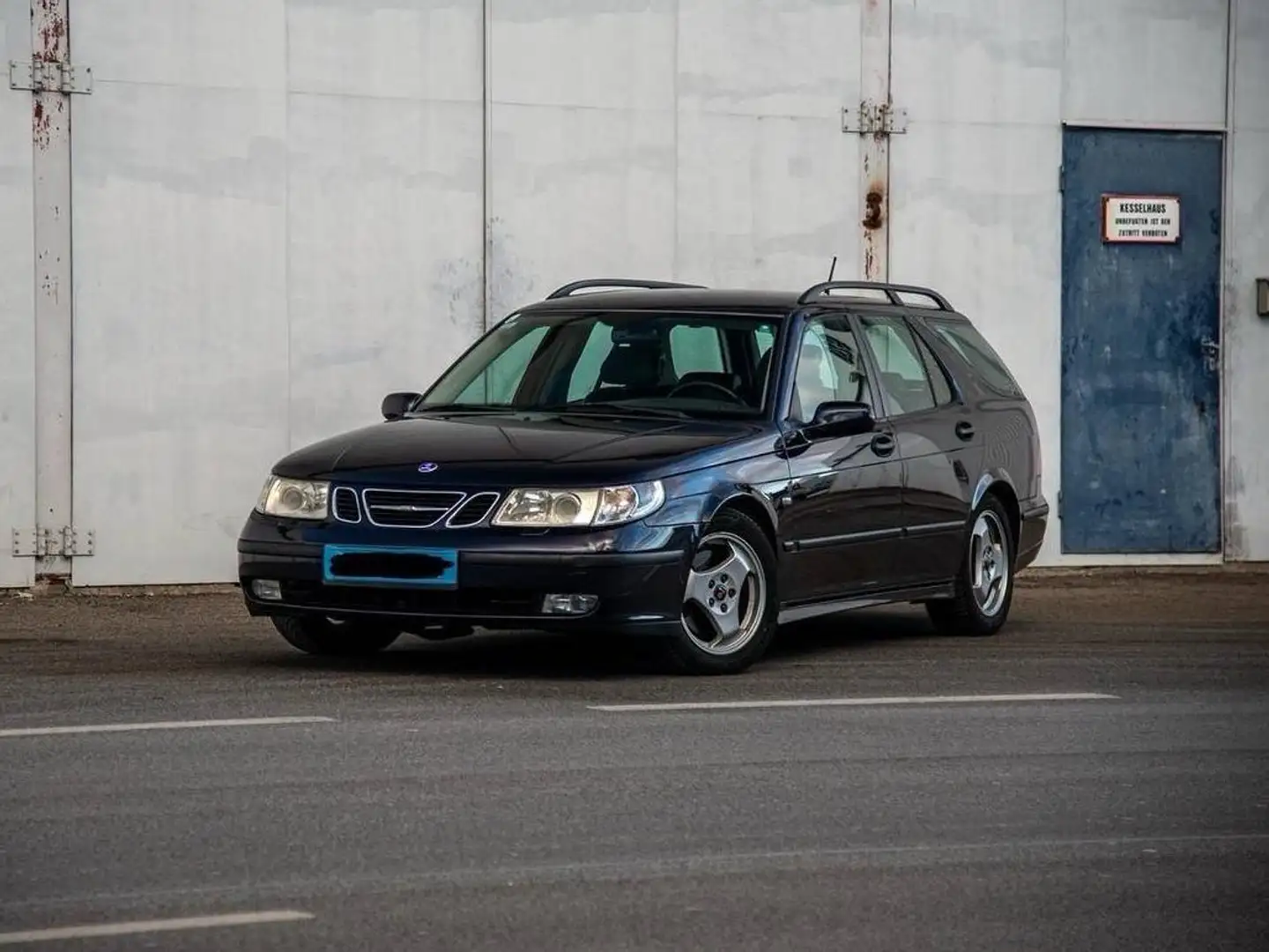 Saab 9-5 9-5 Aero Sport-Kombi 2.3Turbo S Ecop.Aut Blau - 2
