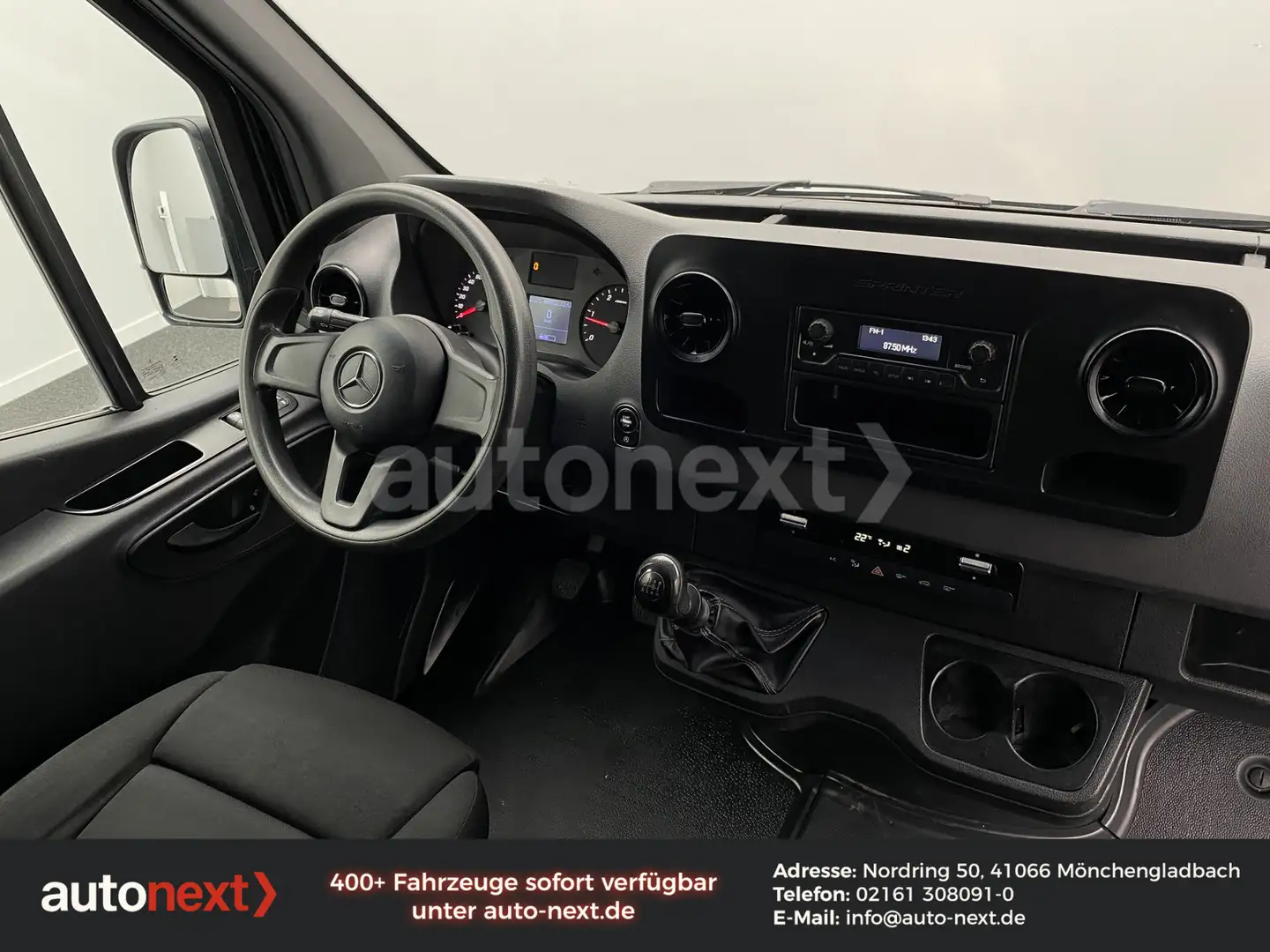 Mercedes-Benz Sprinter 316 *WERKSTATT* KAMERA+AHK (2649) Negru - 2