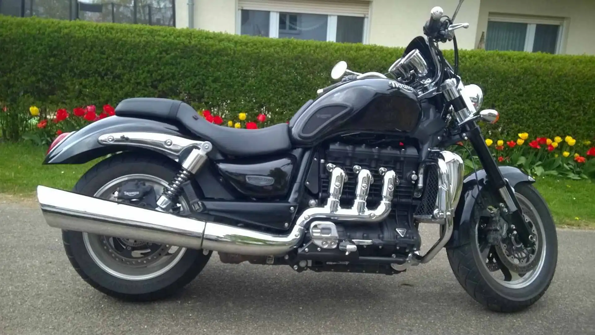 Triumph Rocket III Roadster Nero - 1