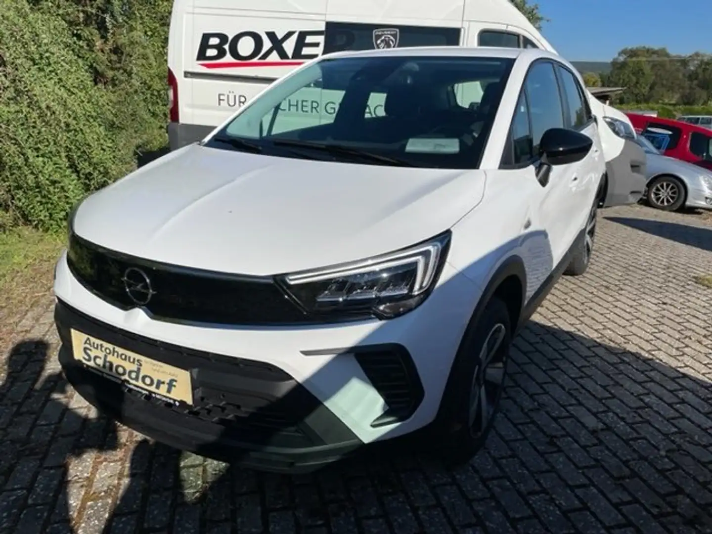 Opel Crossland X Edition mit AHK, Navigation, EPH vo+hi+Kamera Weiß - 1