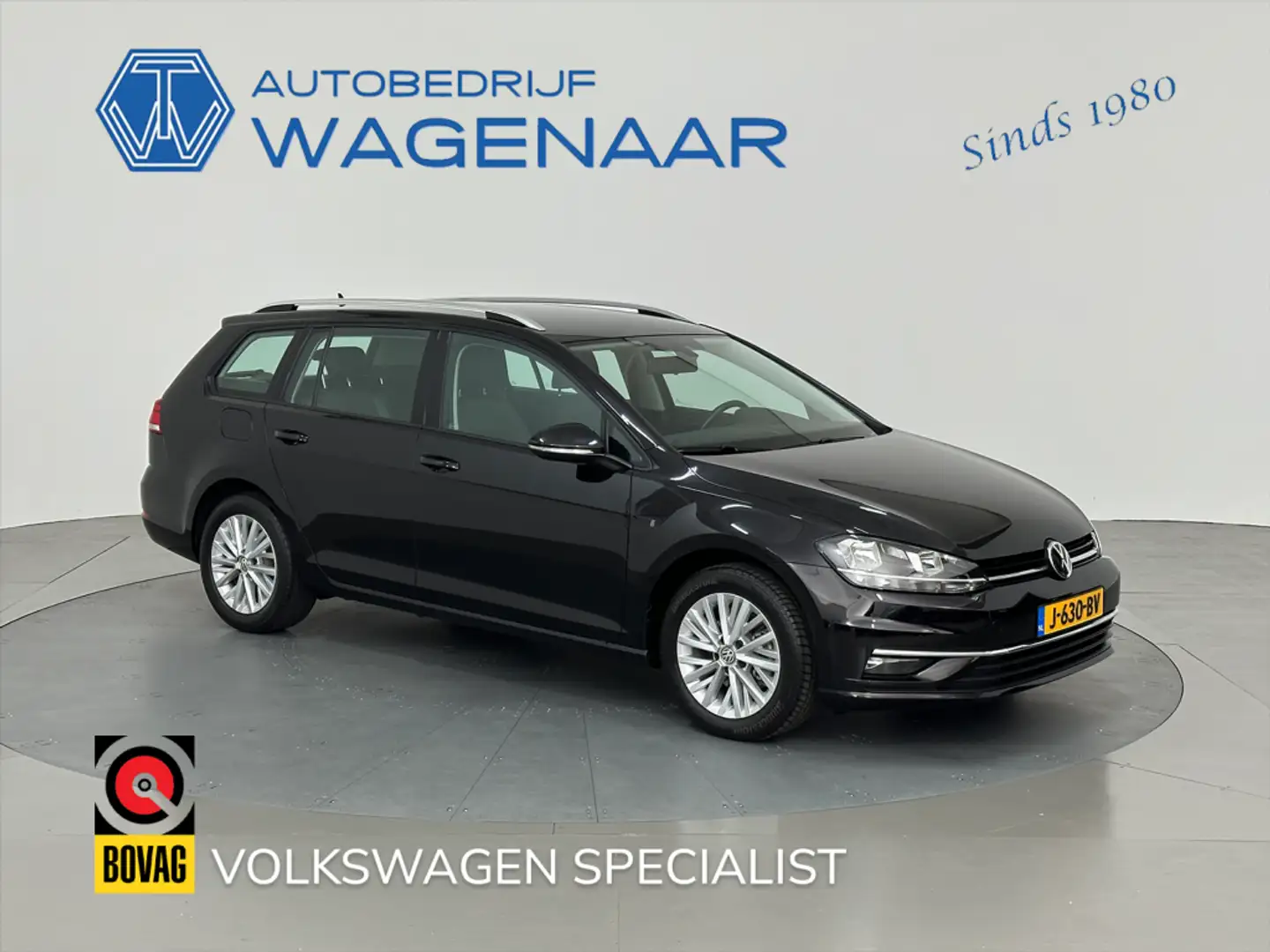 Volkswagen Golf Variant 1.6 TDI COMFORTLINE BNS ACC ERGO STOEL UNIEK Noir - 1