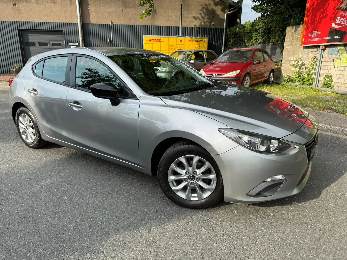 Mazda 3 Prime-Line*Klima*Alu*1 Hand*Tüv 07/2026 Gris - 2