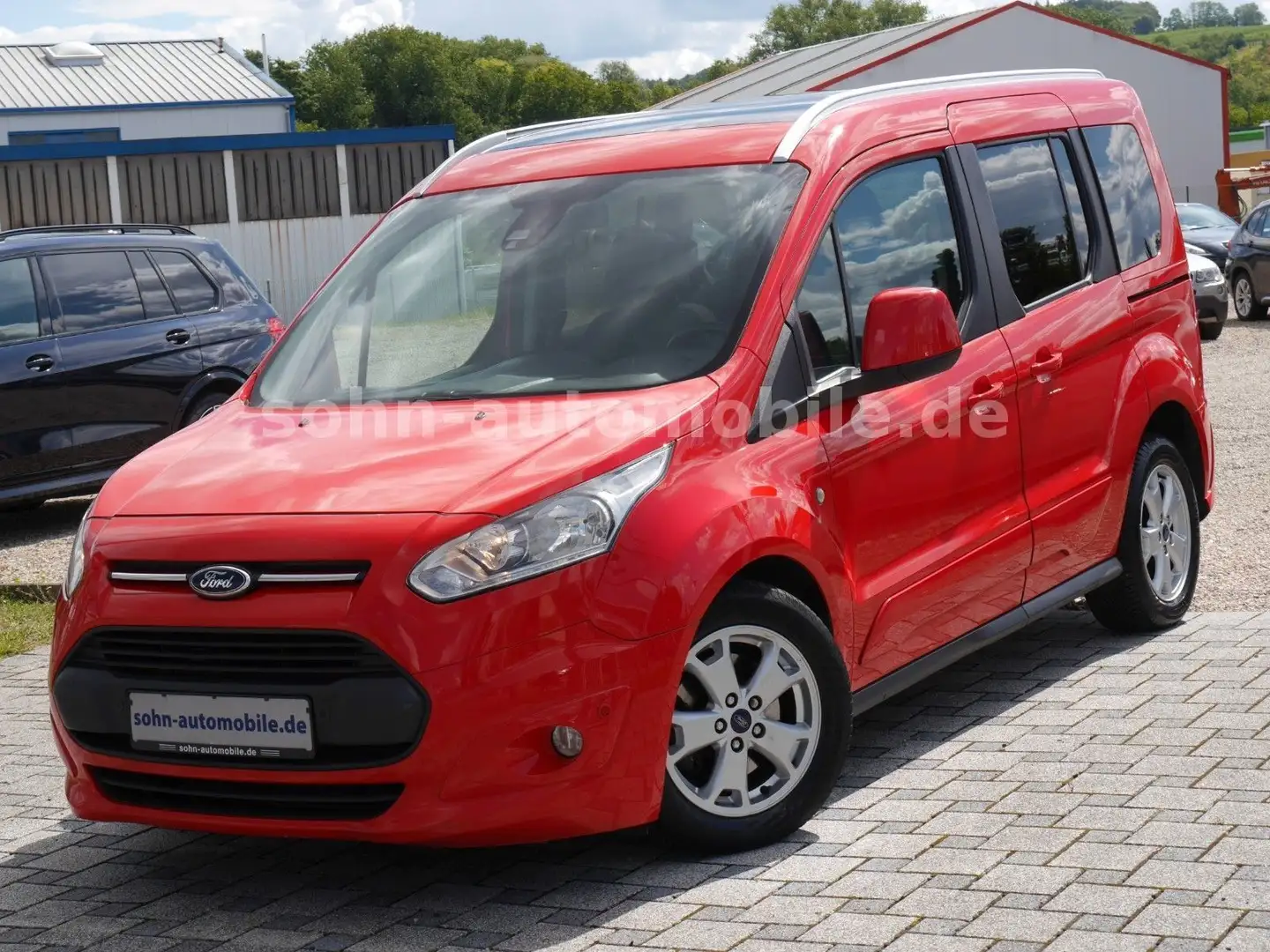 Ford Tourneo Connect Titanium Automatik/Panorama/2.Hd Rot - 1
