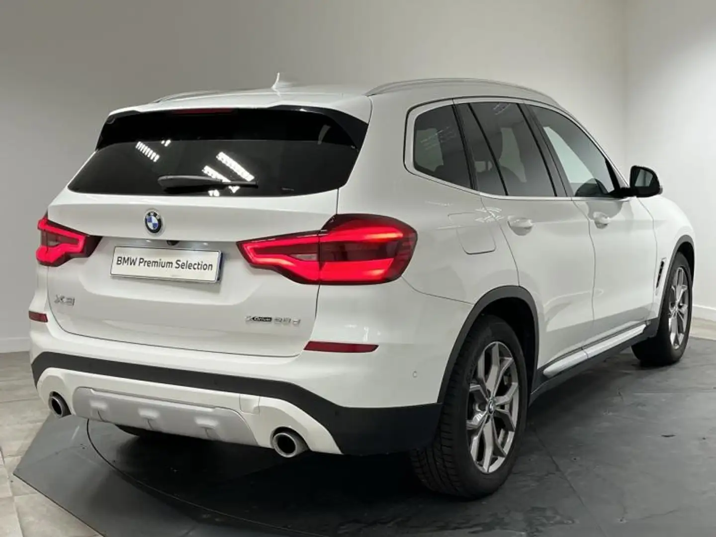 BMW X3 xDrive20dA 190ch  xLine Blanc - 2