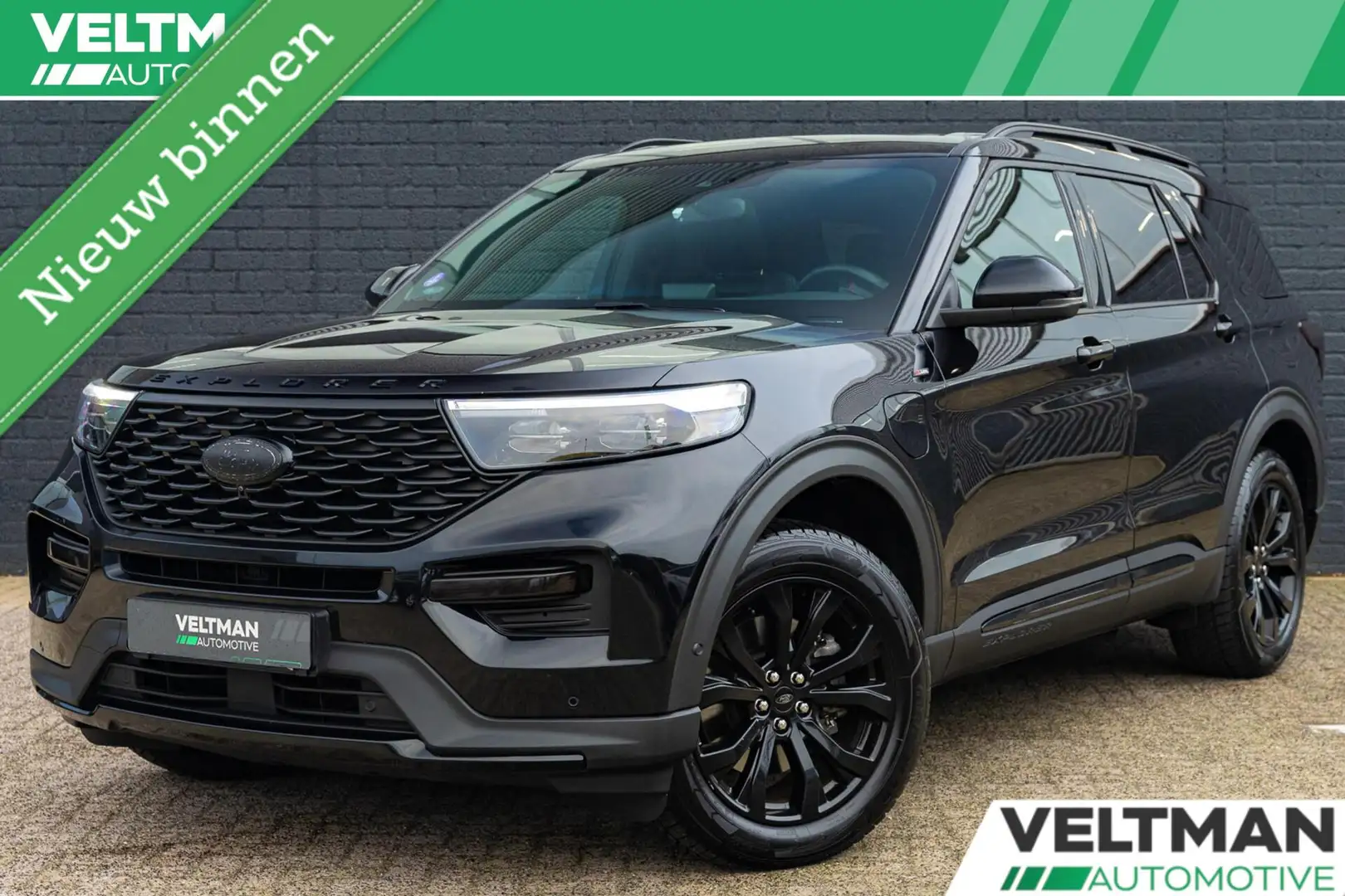 Ford Explorer 3.0 V6 EcoBoost PHEV ST-Line 7p PANO B&O BLACK PAC Zwart - 1
