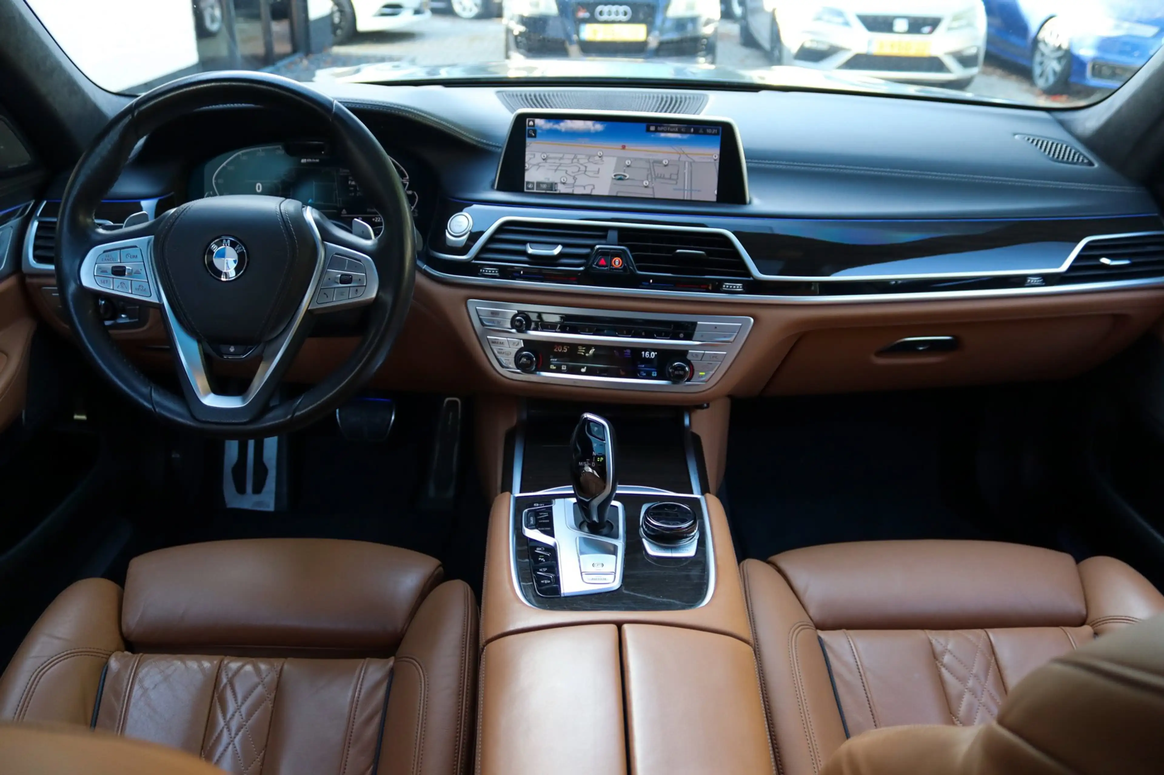 BMW 745 7-serie 745e M-Pakket BTW! PANO NAP HUD H&K LASER — photo 16
