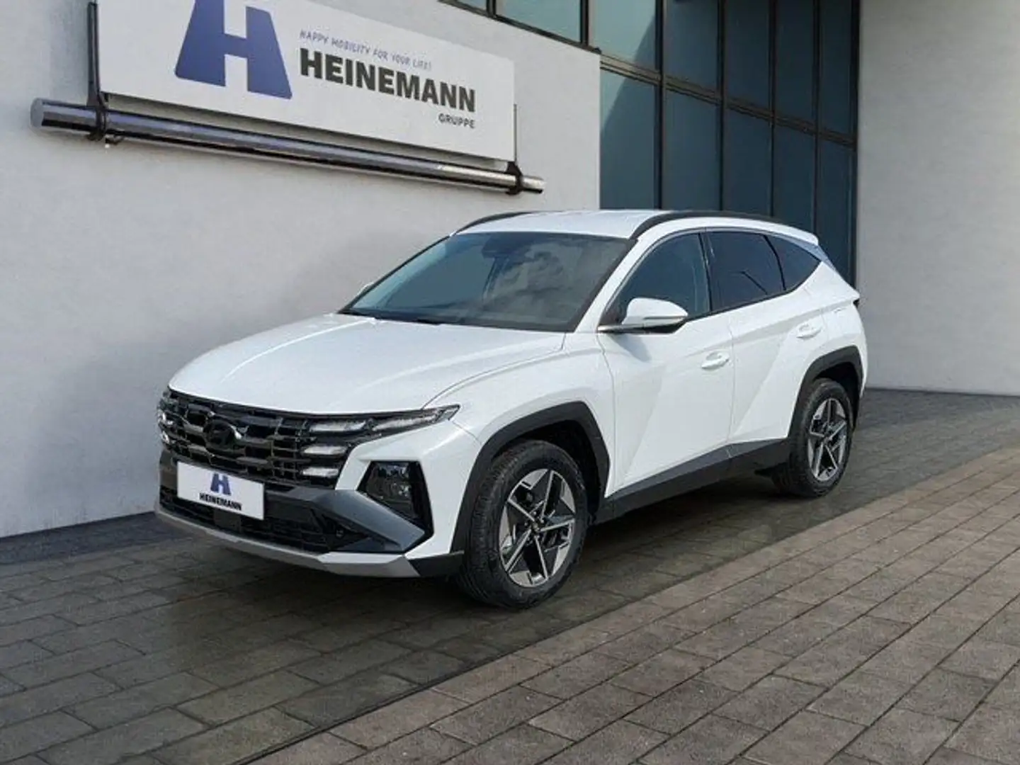 Hyundai TUCSON FL (MY25) 1.6 T-GDI (160 PS) 48V 7-DCT 4W Weiß - 1