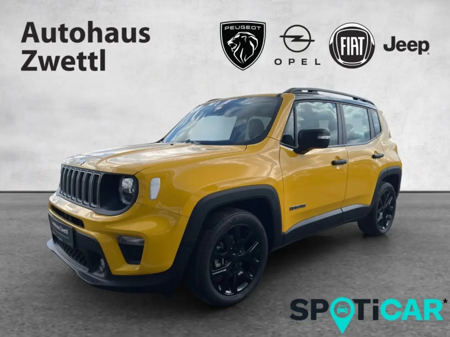 Jeep Renegade 1,5 Multiair 130 e-DCT7 Mild-Hybrid Gelb - 1