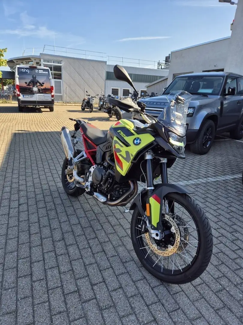 BMW F 900 GS mit Werksgarantie bis 2028 mit Dynamik- Žlutá - 1