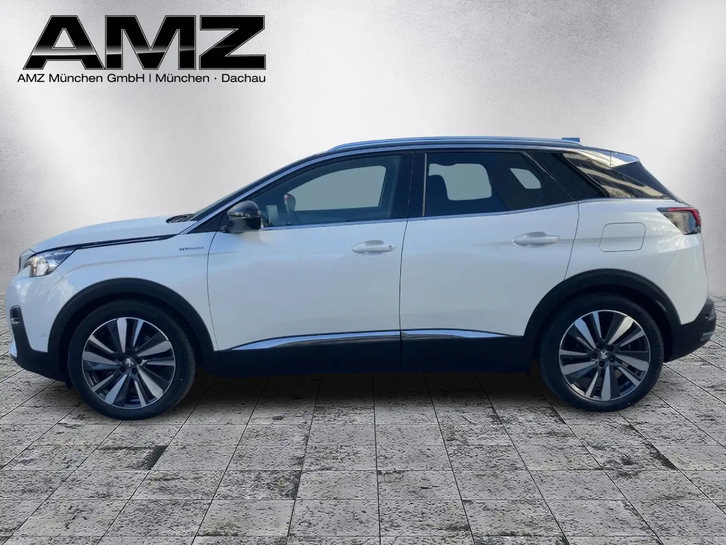 Peugeot 3008 Hybrid4 300 PHEV GT FLA Pano AHK LM Kamera Weiß - 2