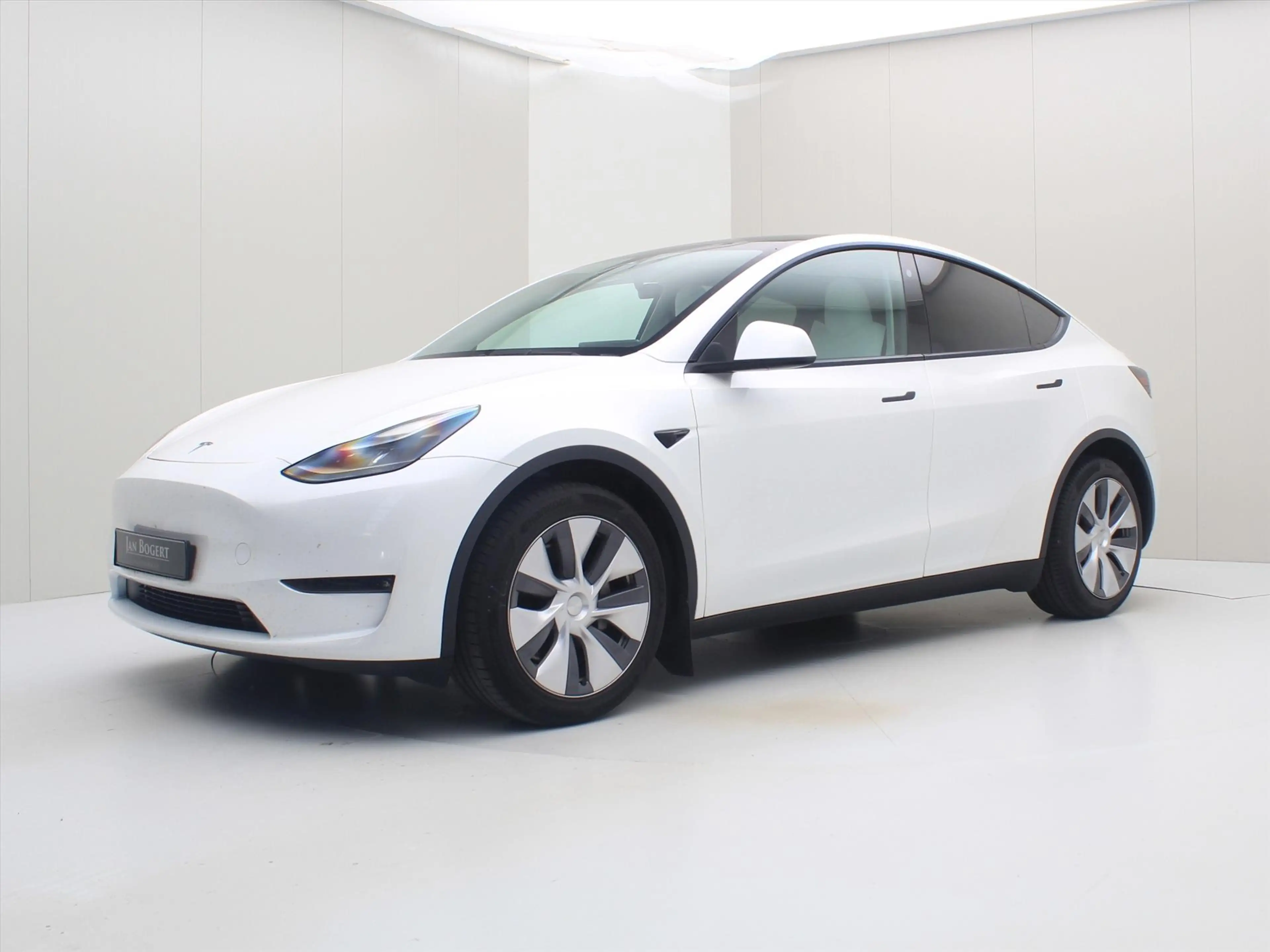 Tesla Model Y Long Range AWD 75kWh 351pk 94.1% SoH [ WIT LEDER+A