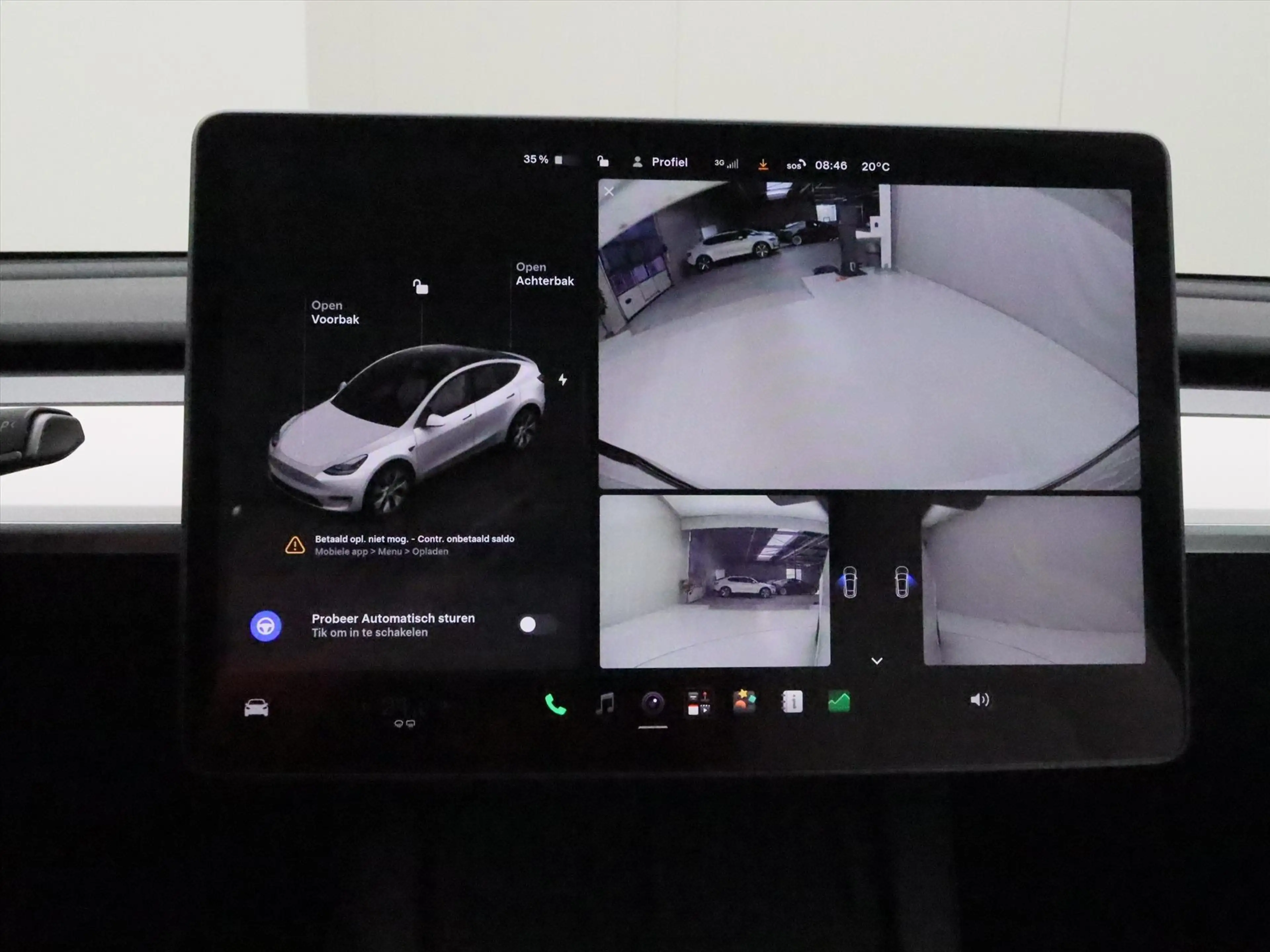 Tesla Model Y Long Range AWD 75kWh 351pk 94.1% SoH [ WIT LEDER+A — photo 22