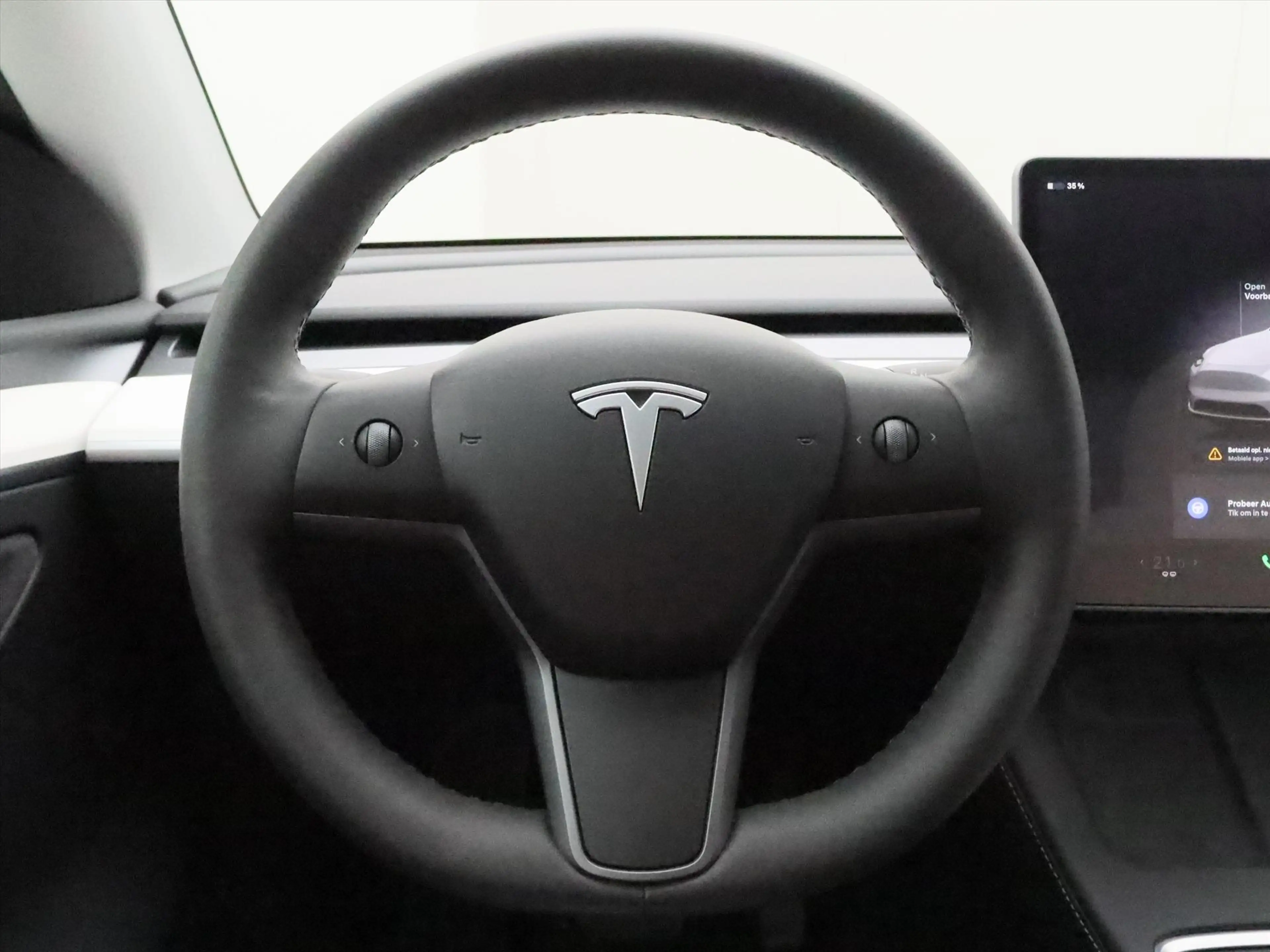 Tesla Model Y Long Range AWD 75kWh 351pk 94.1% SoH [ WIT LEDER+A — photo 17